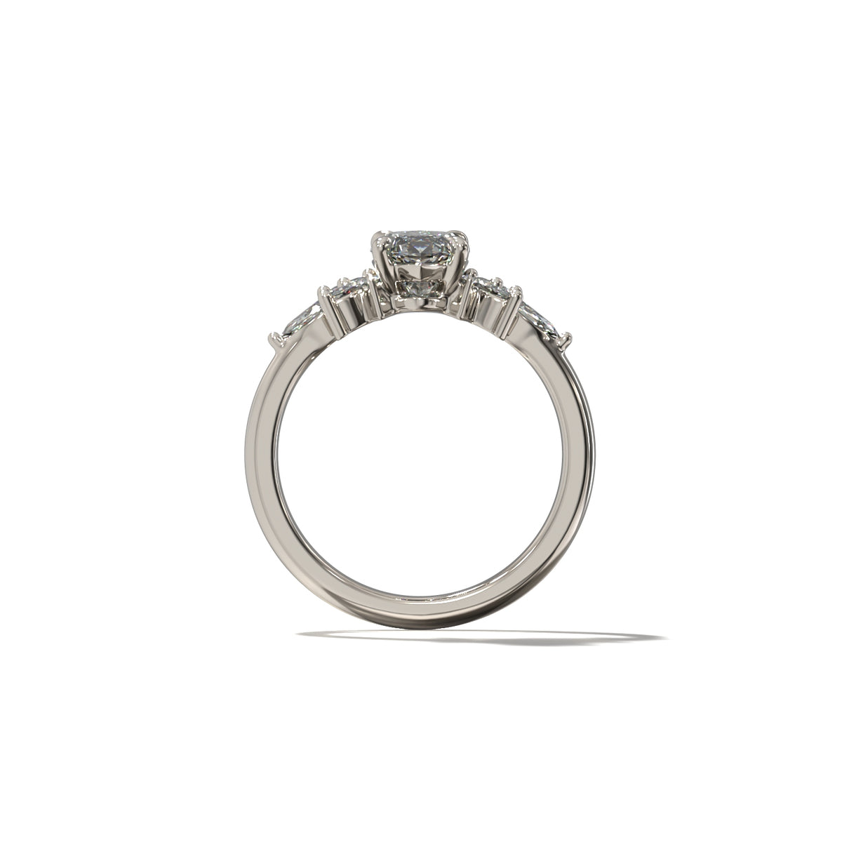 MARQUISE FLORAL CLUSTER