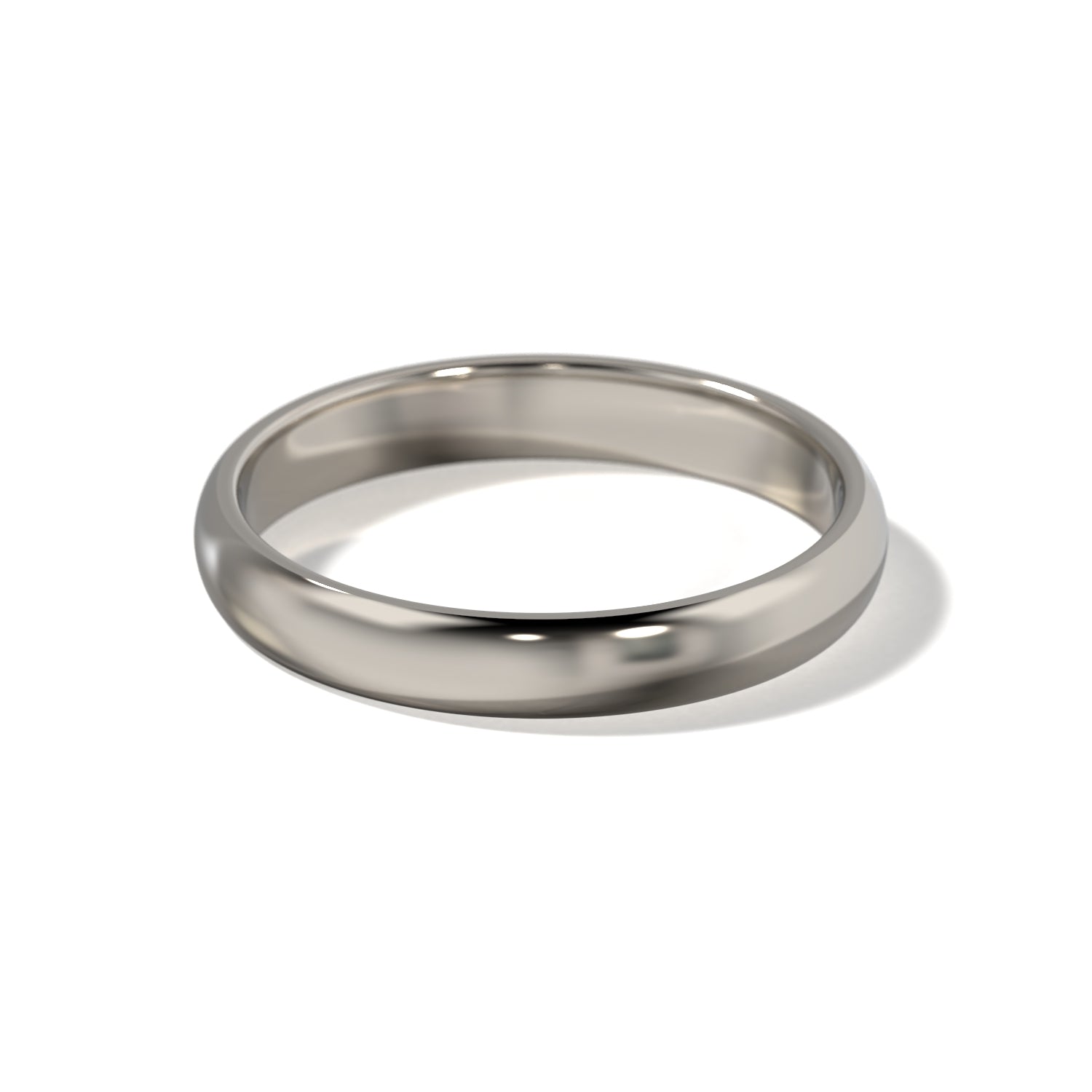 HIS CLASSIC WEDDING BAND - 3.5MM