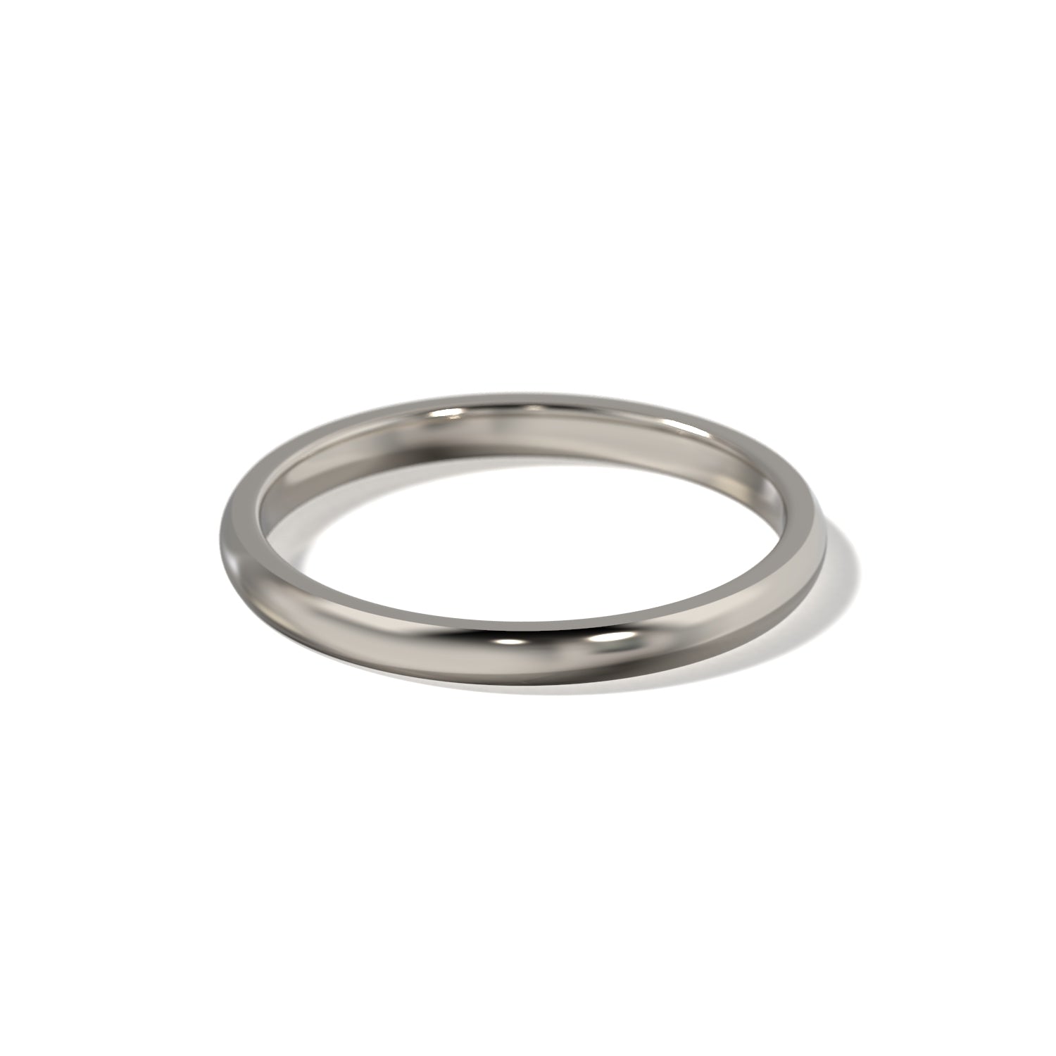 HER SIGNATURE WEDDING BAND - 2MM