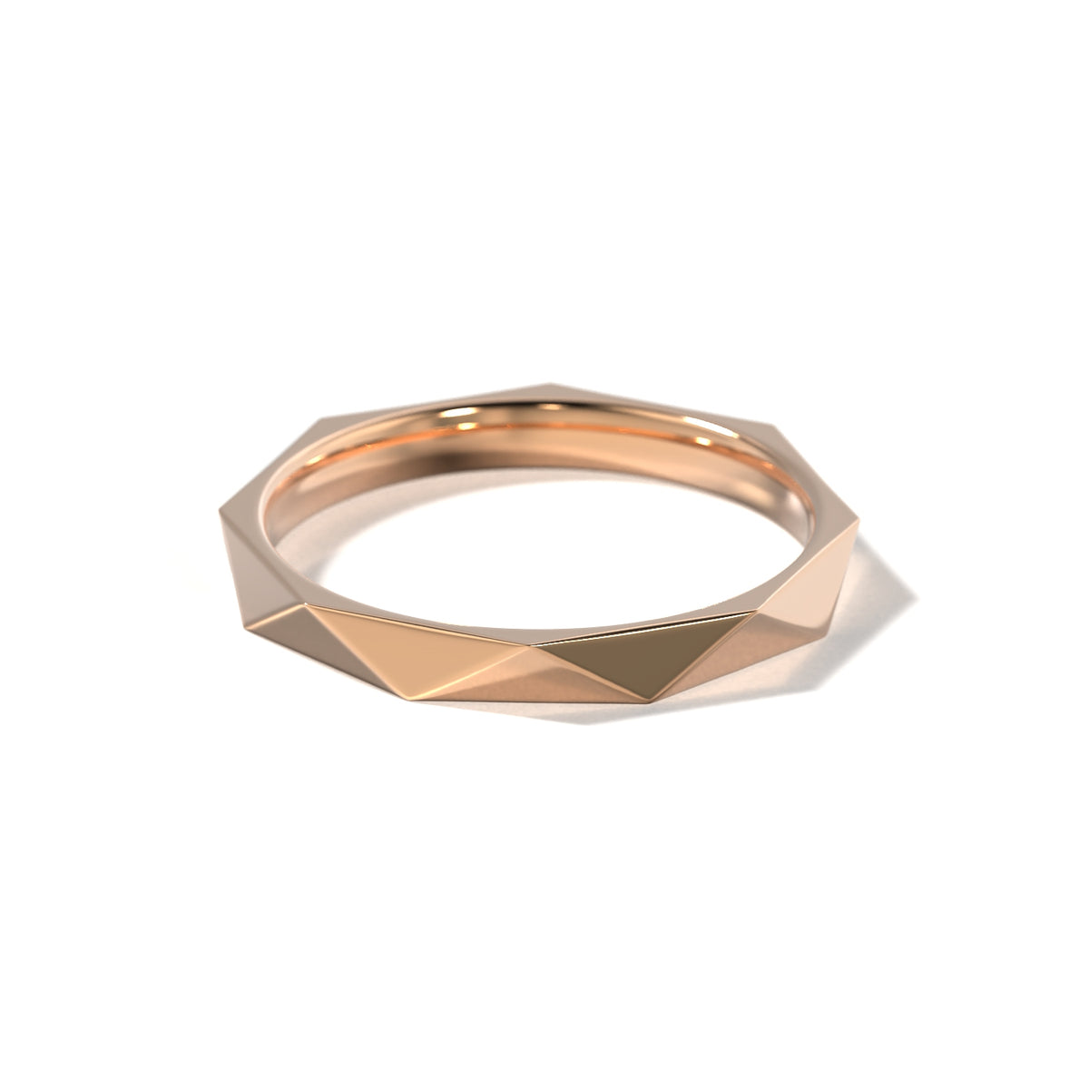 HER SCULPTED WEDDING BAND