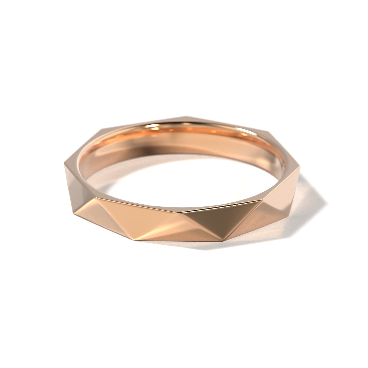 HIS SCULPTED WEDDING BAND