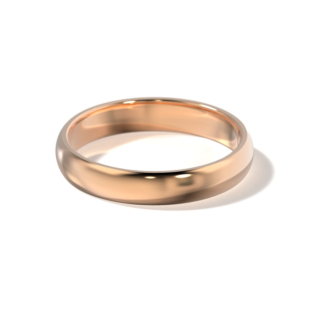 HIS CLASSIC WEDDING BAND - 4MM