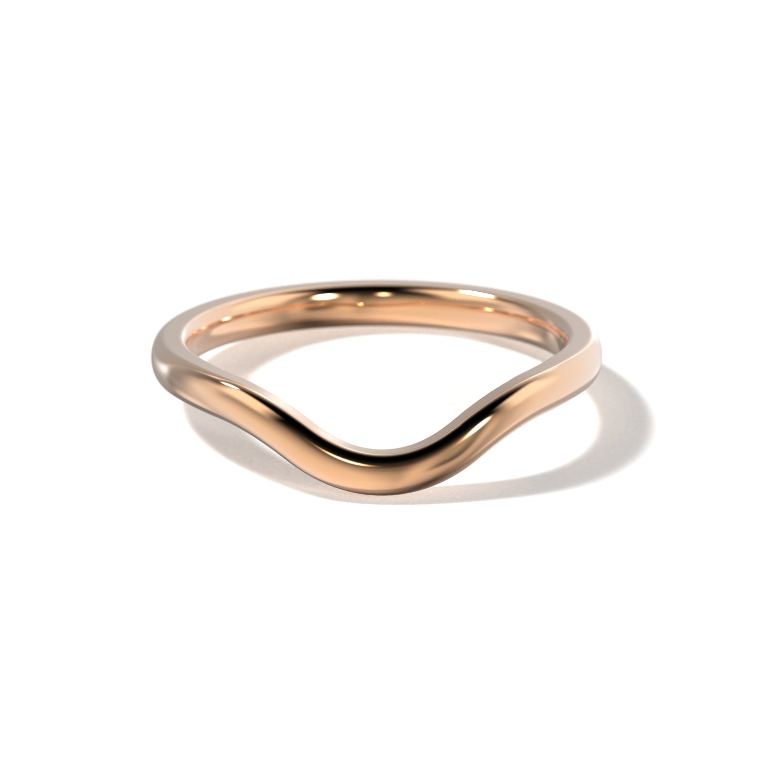 HER CONTOUR WEDDING BAND