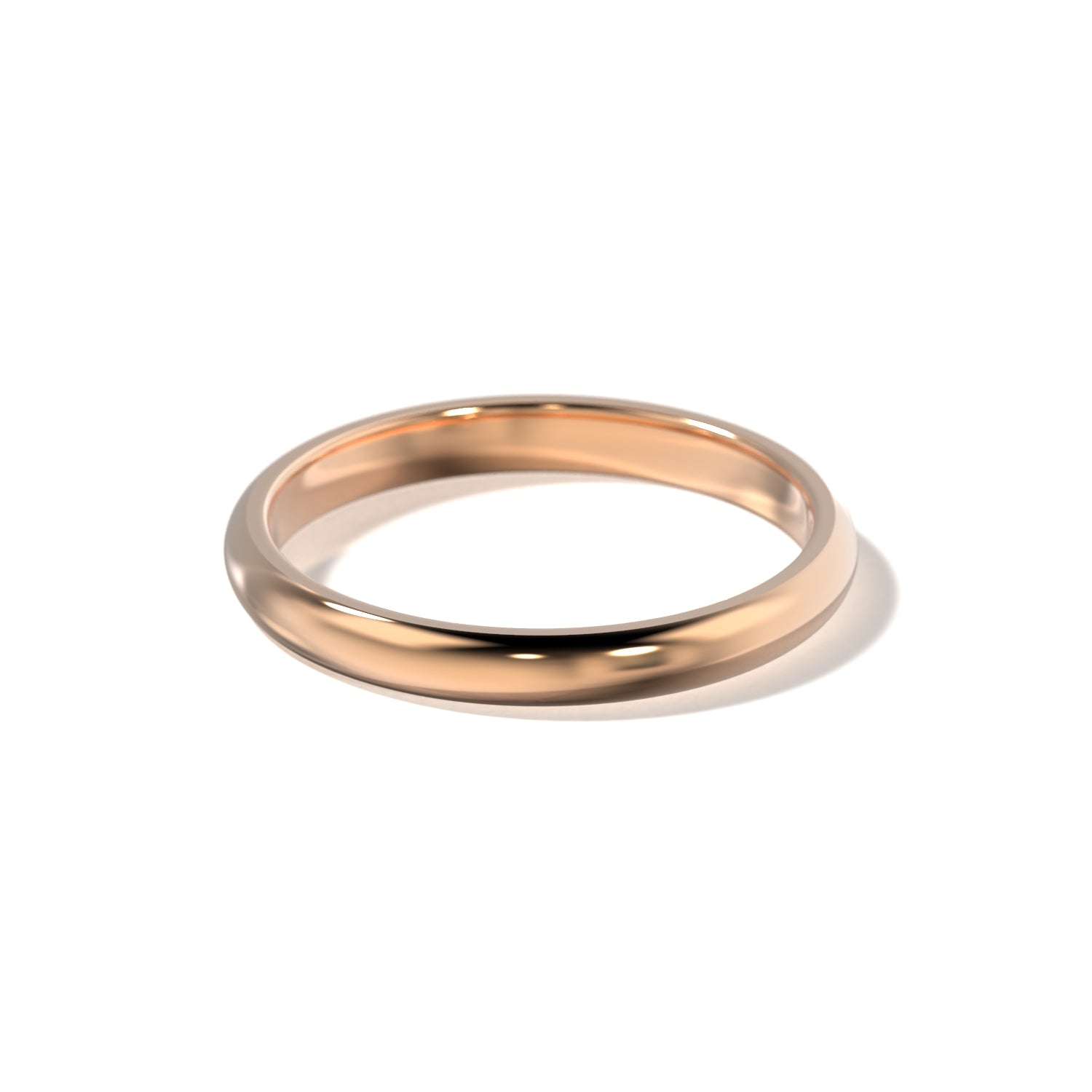 HER CLASSIC WEDDING BAND - 2.5MM