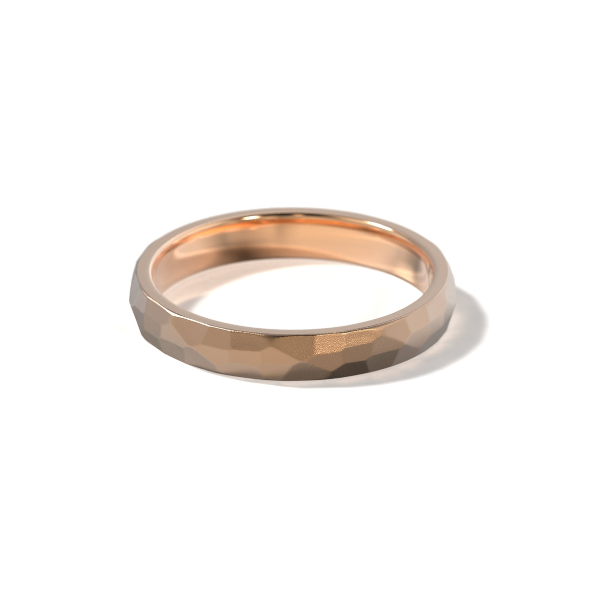 HER HAMMERED WEDDING BAND