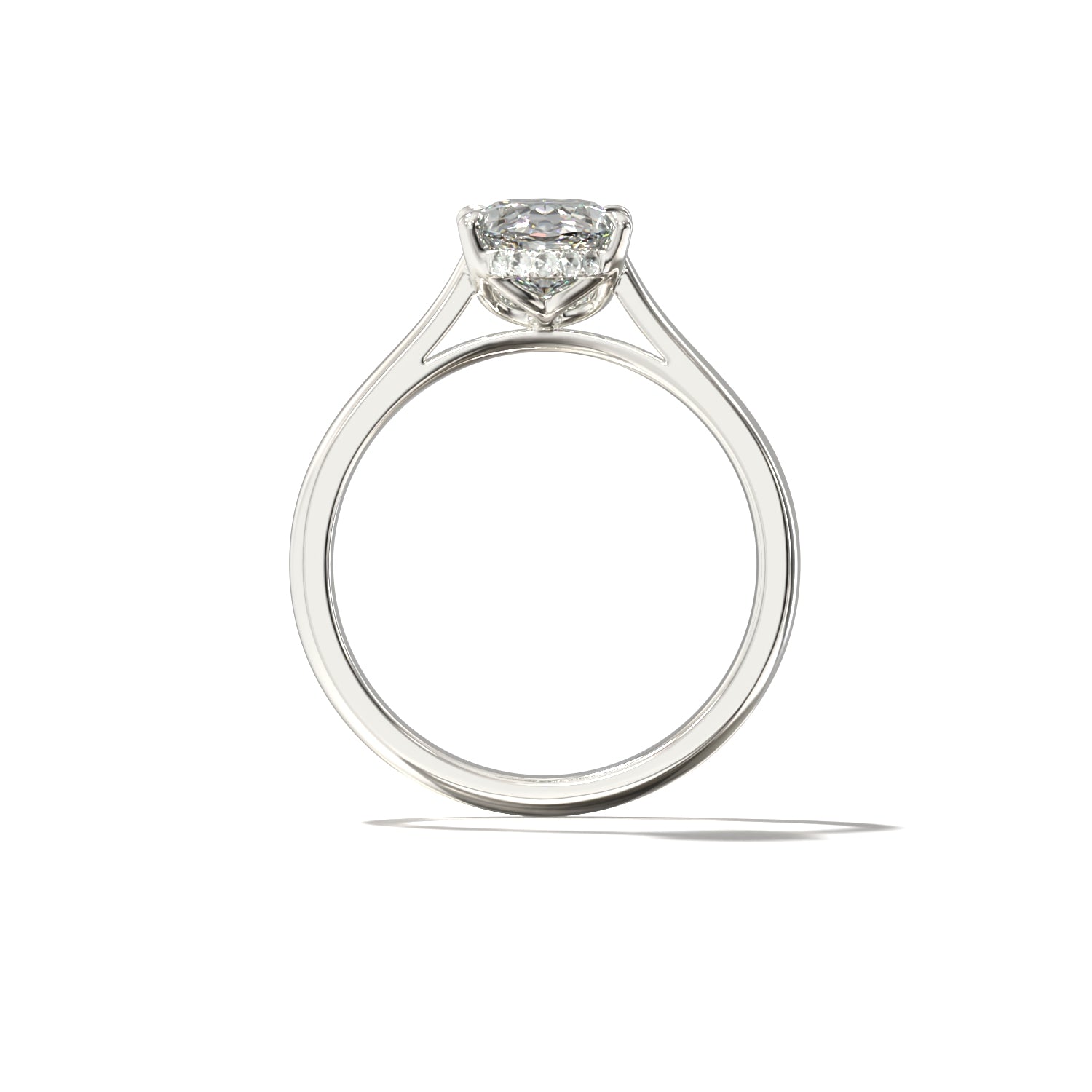 OVAL TULIP CATHEDRAL HIDDEN HALO