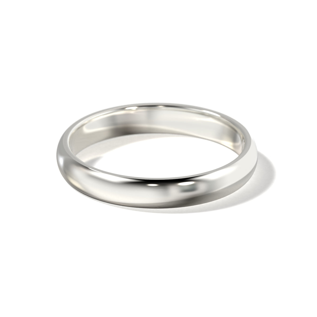 HIS CLASSIC WEDDING BAND - 3.5MM