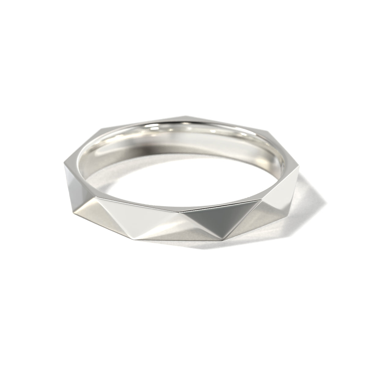 HIS SCULPTED WEDDING BAND