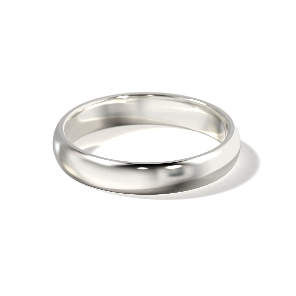 HIS CLASSIC WEDDING BAND - 4MM