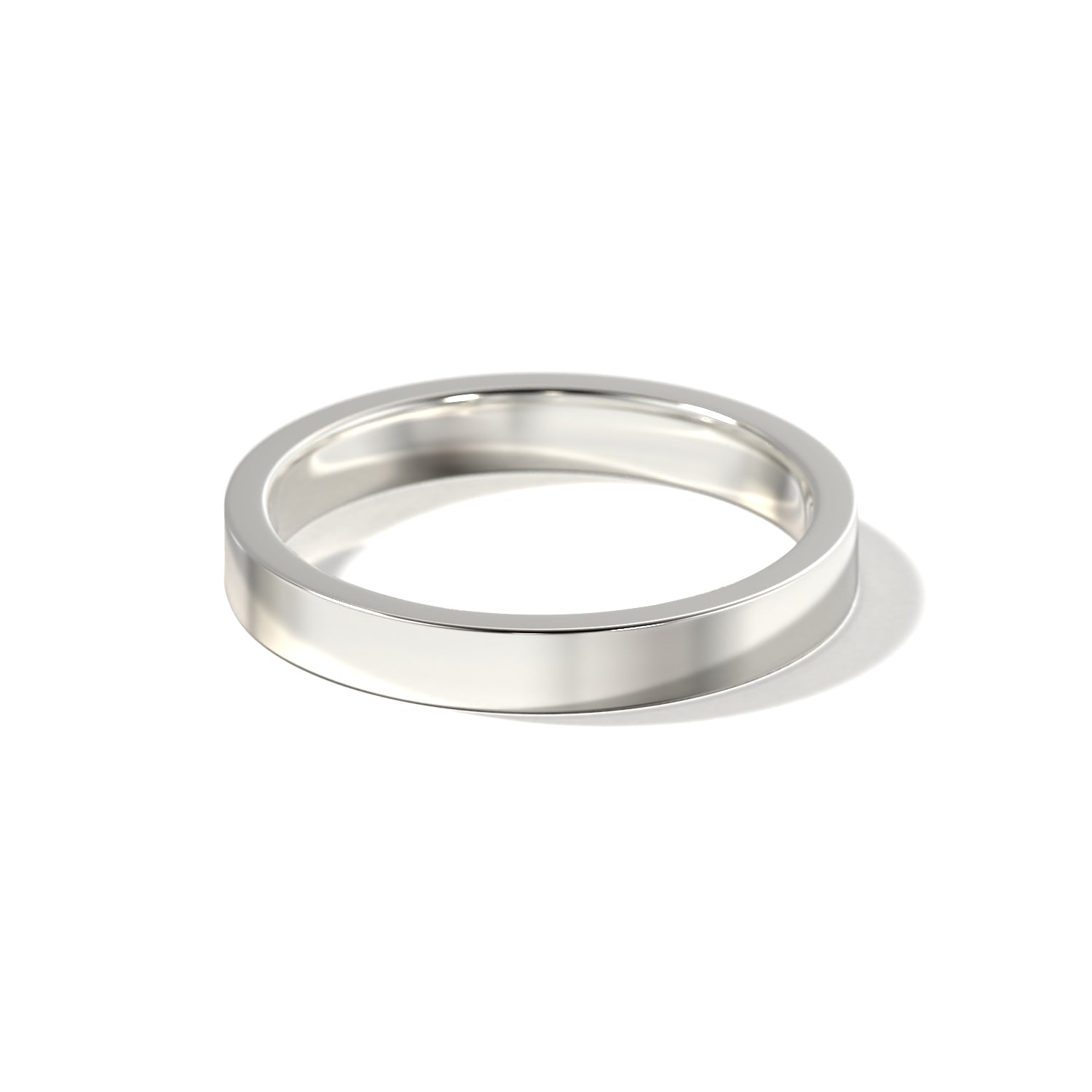 HER CONTEMPORARY WEDDING BAND - 3MM