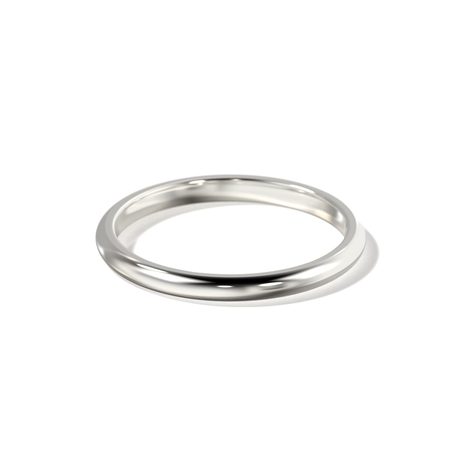 HER CLASSIC WEDDING BAND - 2MM