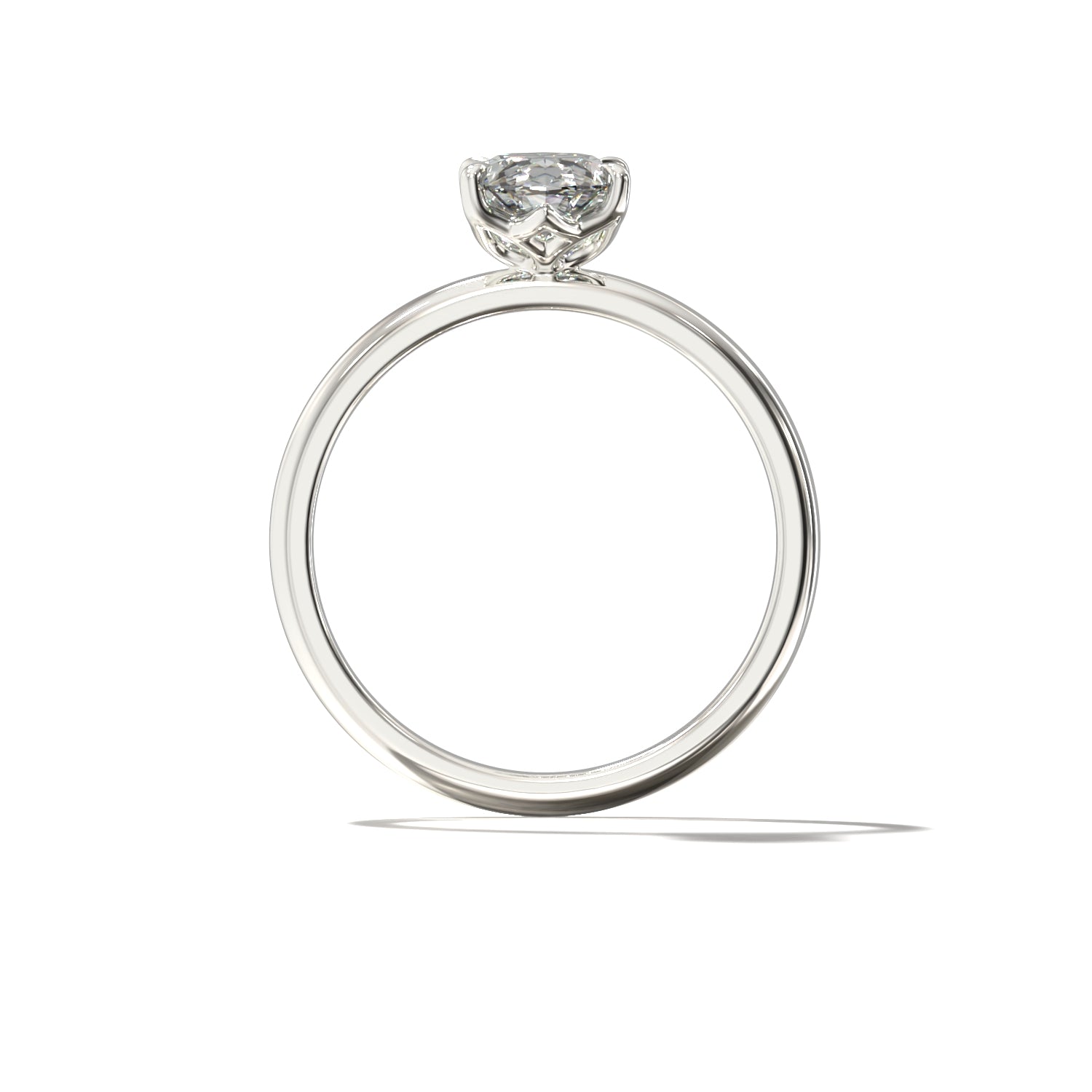 OVAL TULIP SOLITAIRE