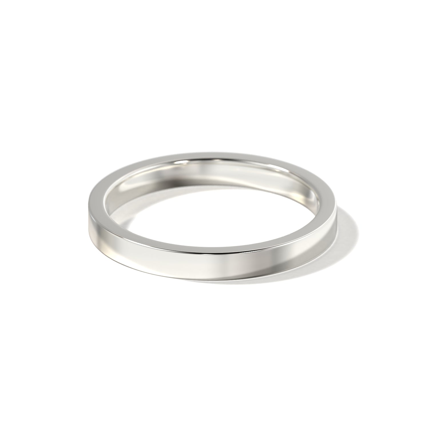 HER CONTEMPORARY WEDDING BAND - 2.5MM