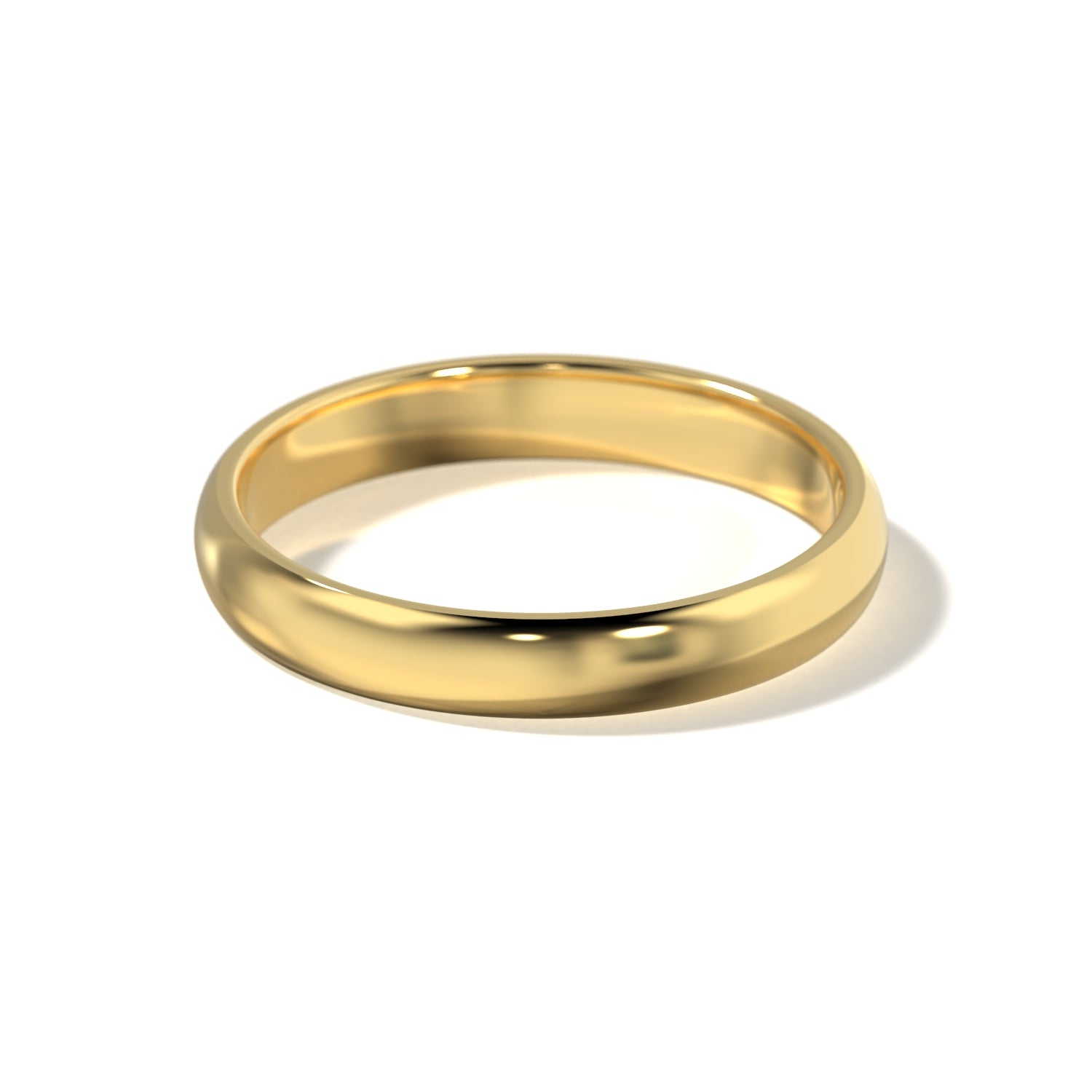 HIS CLASSIC WEDDING BAND - 3.5MM