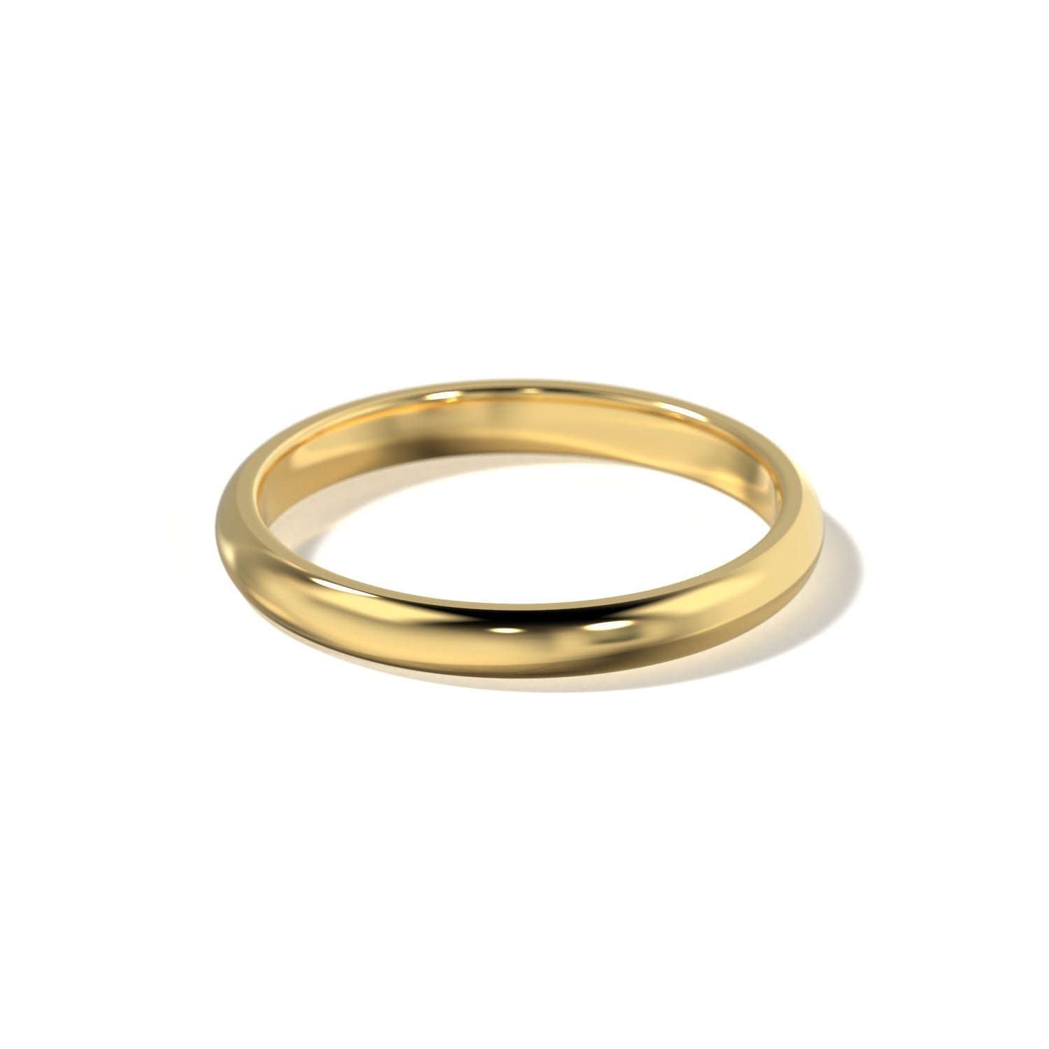 HER CLASSIC WEDDING BAND - 2.5MM