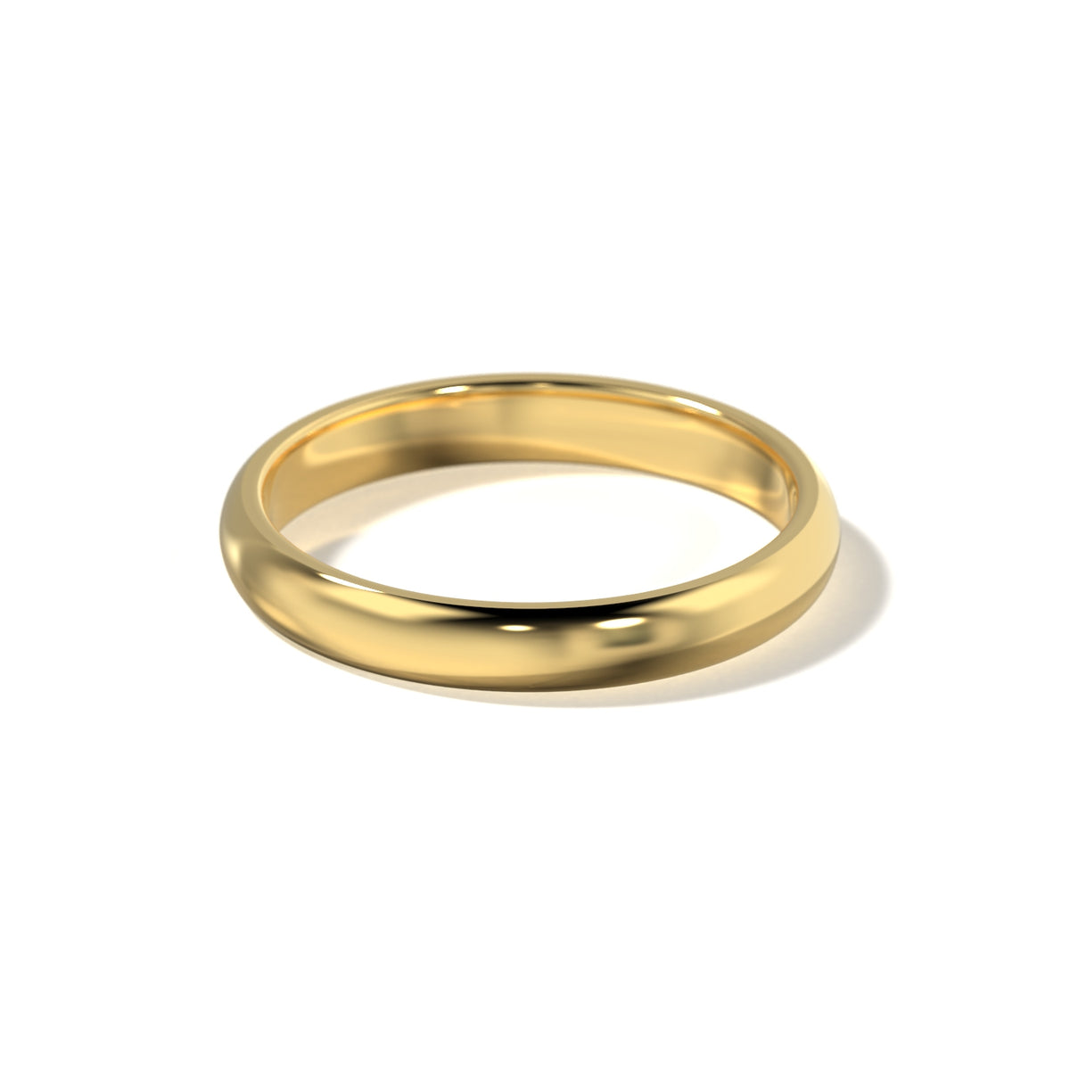 HER CLASSIC WEDDING BAND - 3MM