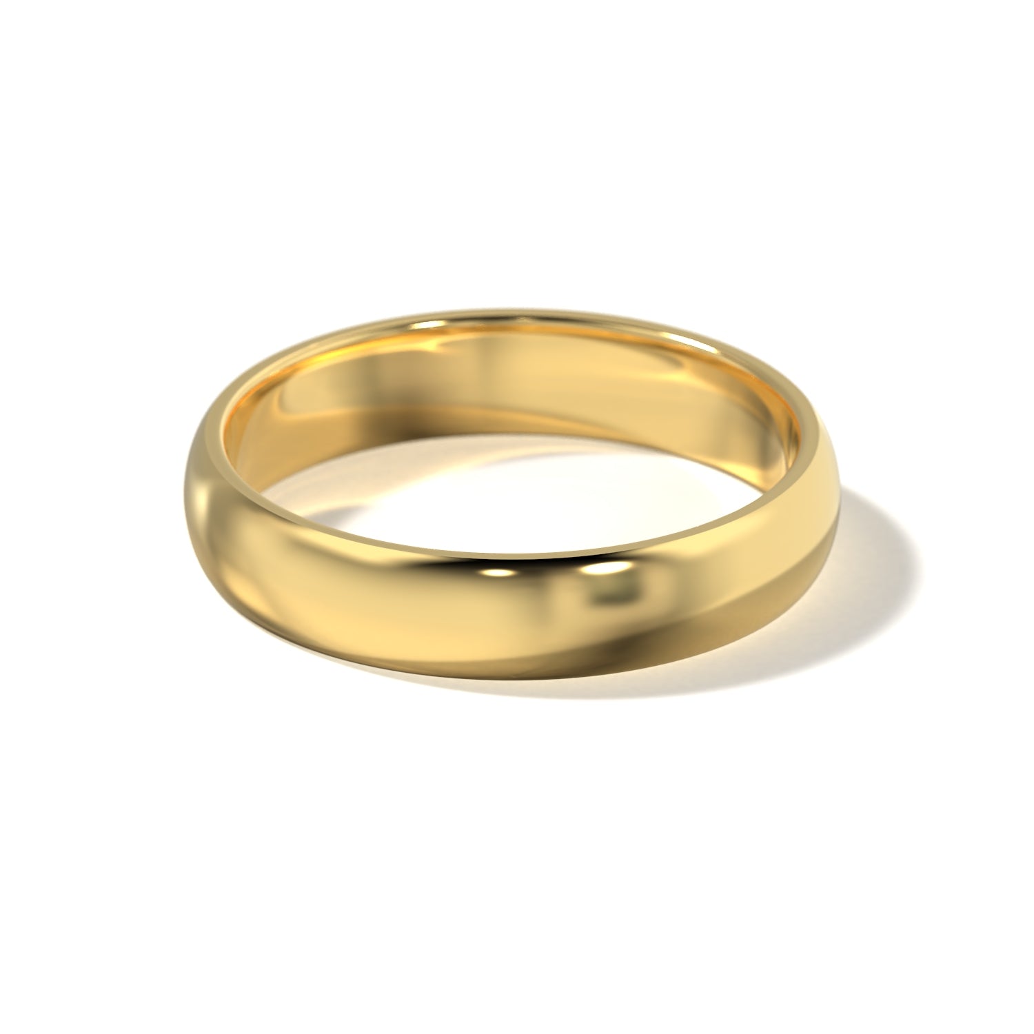 HIS CLASSIC WEDDING BAND - 4.5MM
