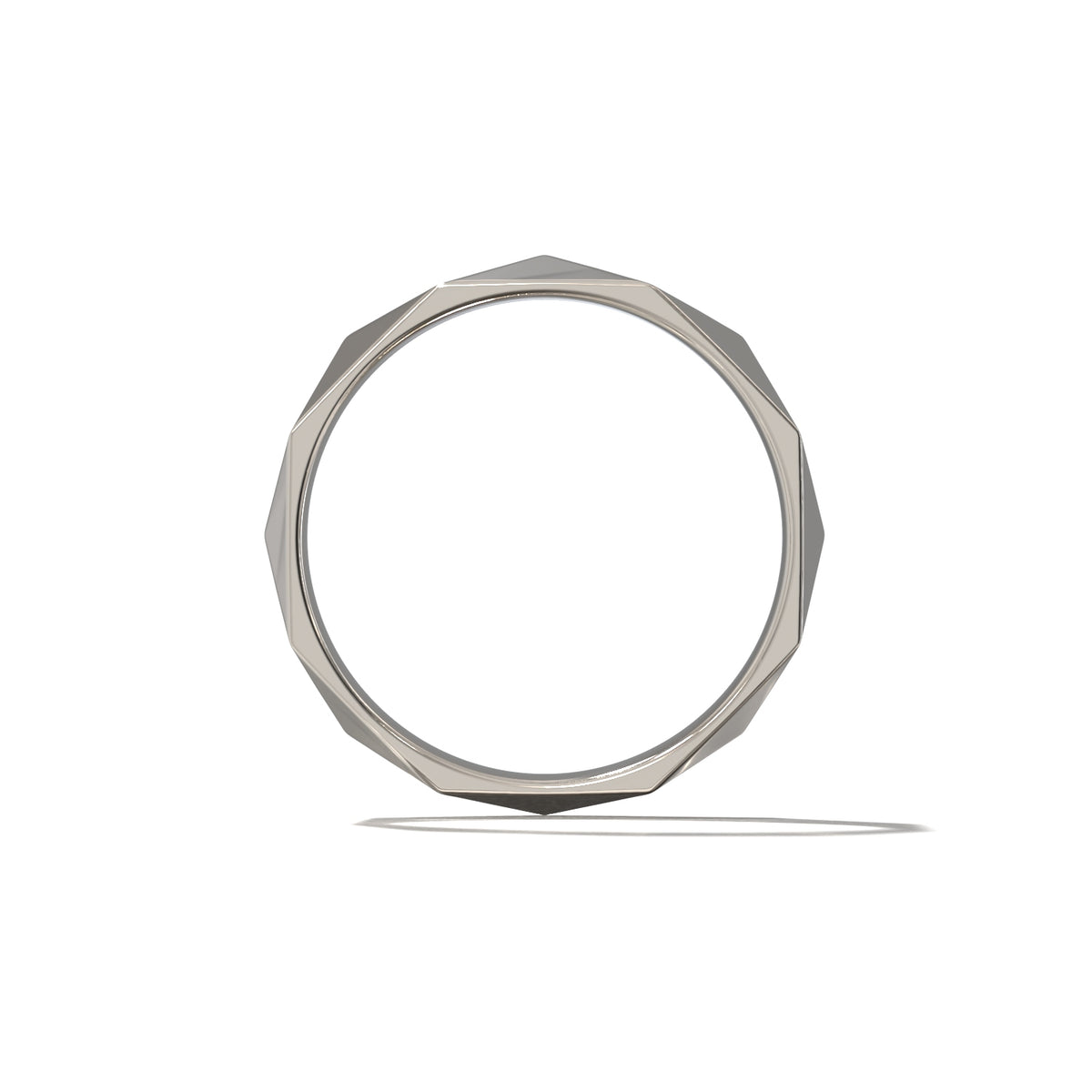 HIS SCULPTED WEDDING BAND