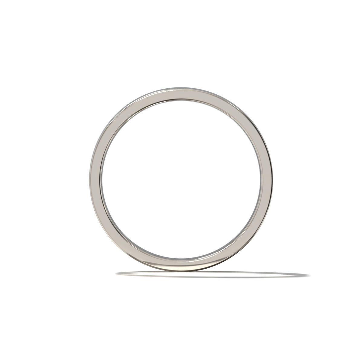 HIS CONTEMPORARY WEDDING BAND - 4MM