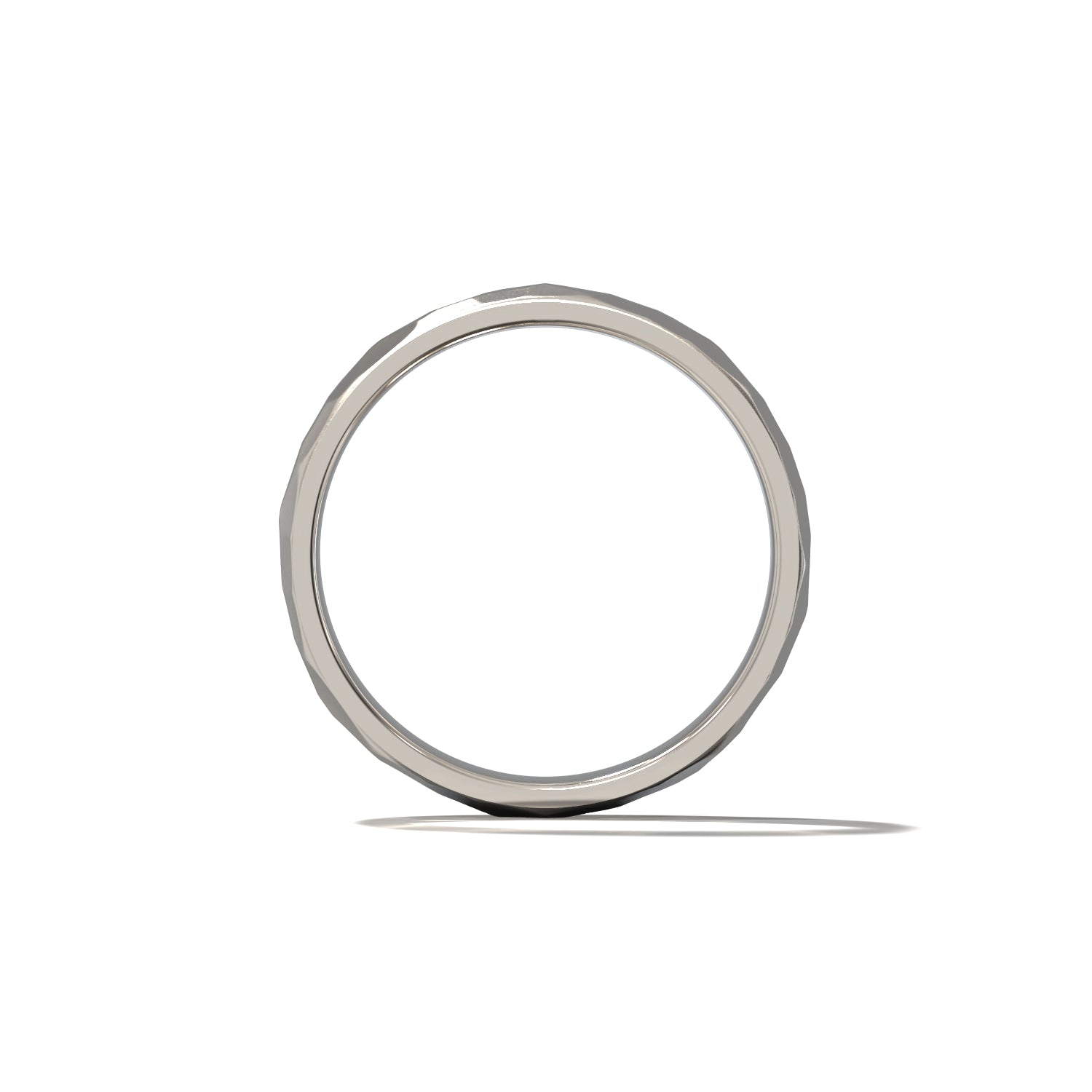 HIS HAMMERED WEDDING BAND