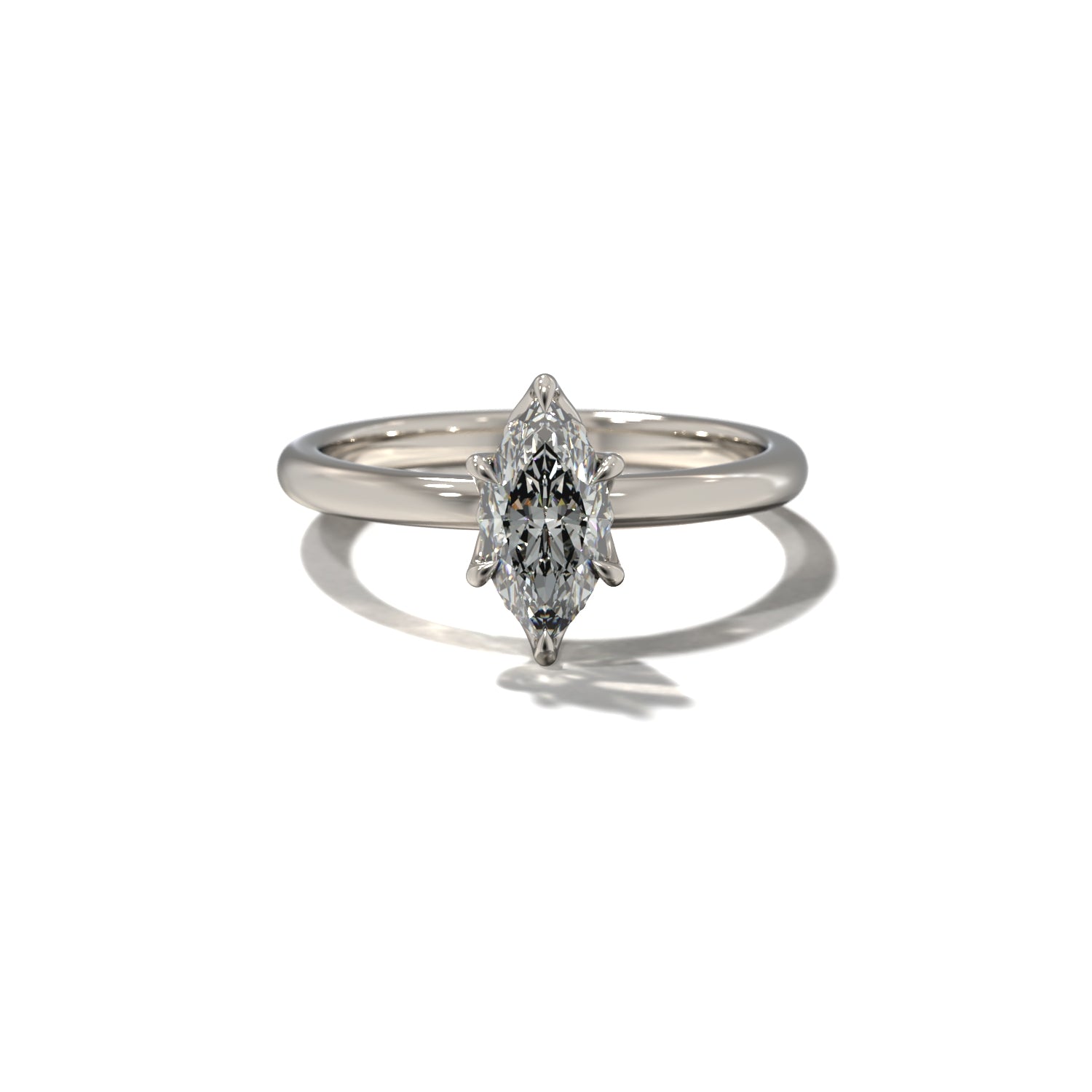MARQUISE TULIP SOLITAIRE