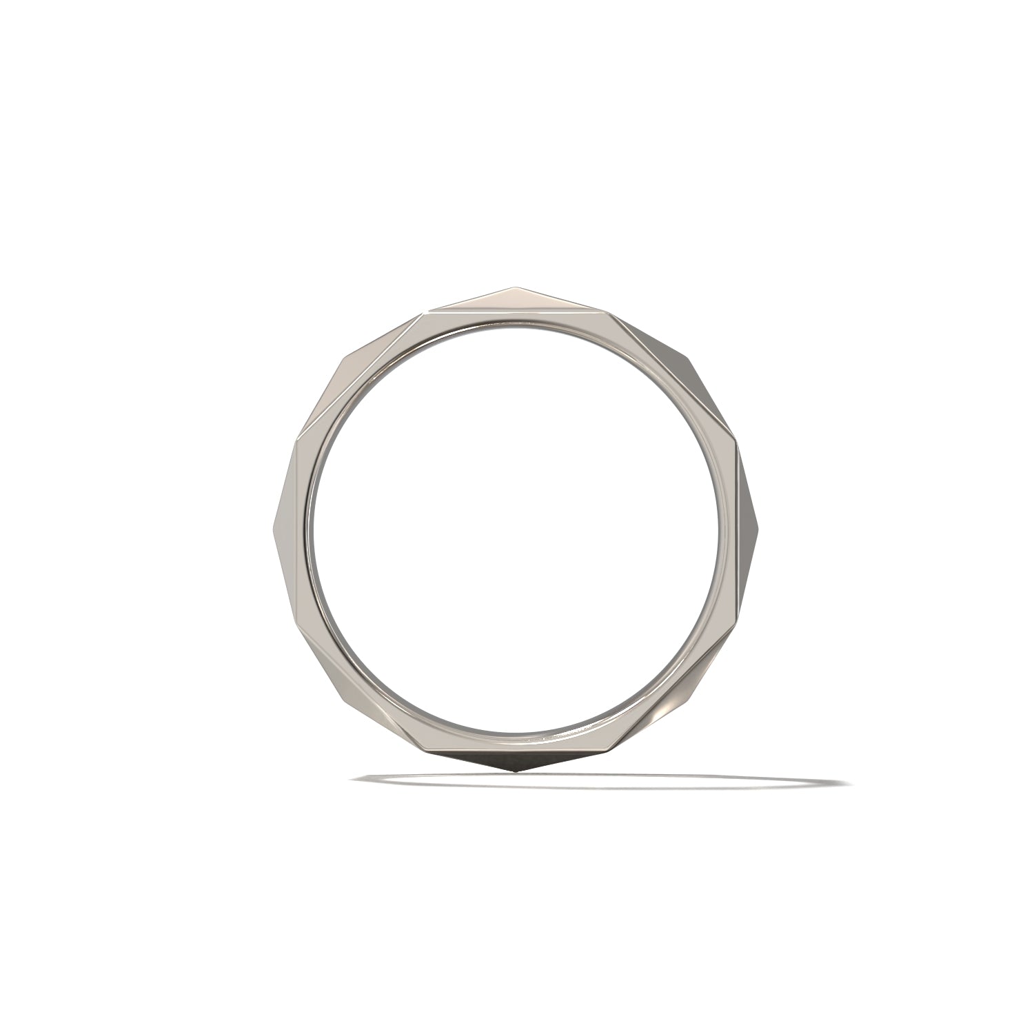 HER SCULPTED WEDDING BAND