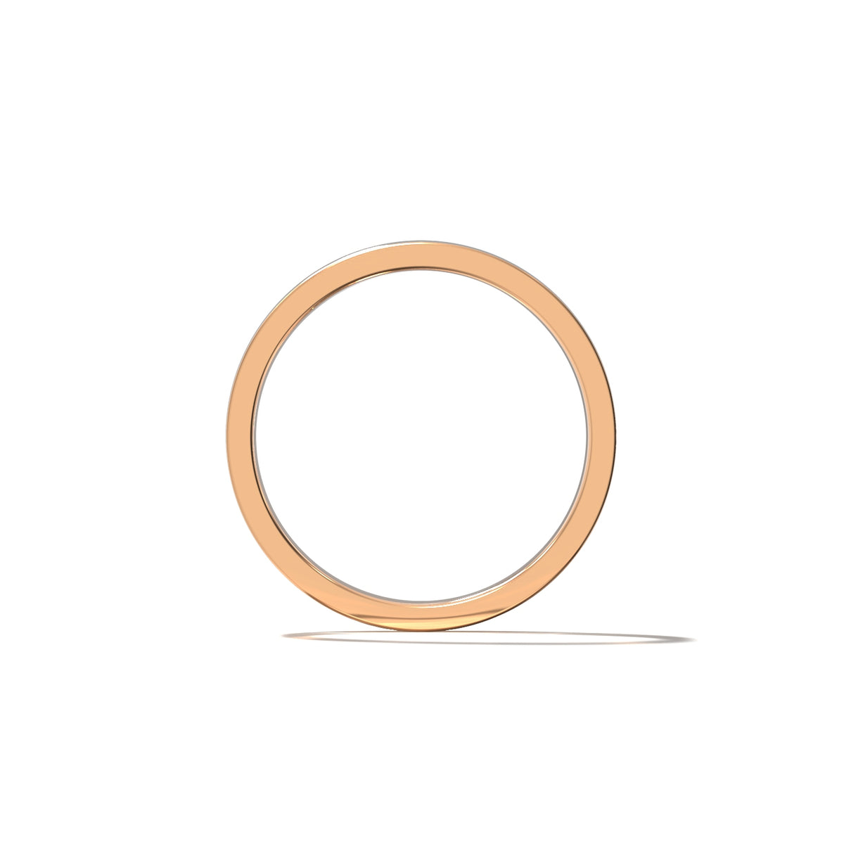 HER CONTEMPORARY WEDDING BAND - 2MM