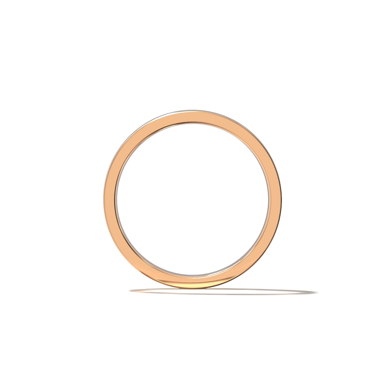 HER CONTEMPORARY WEDDING BAND - 3MM