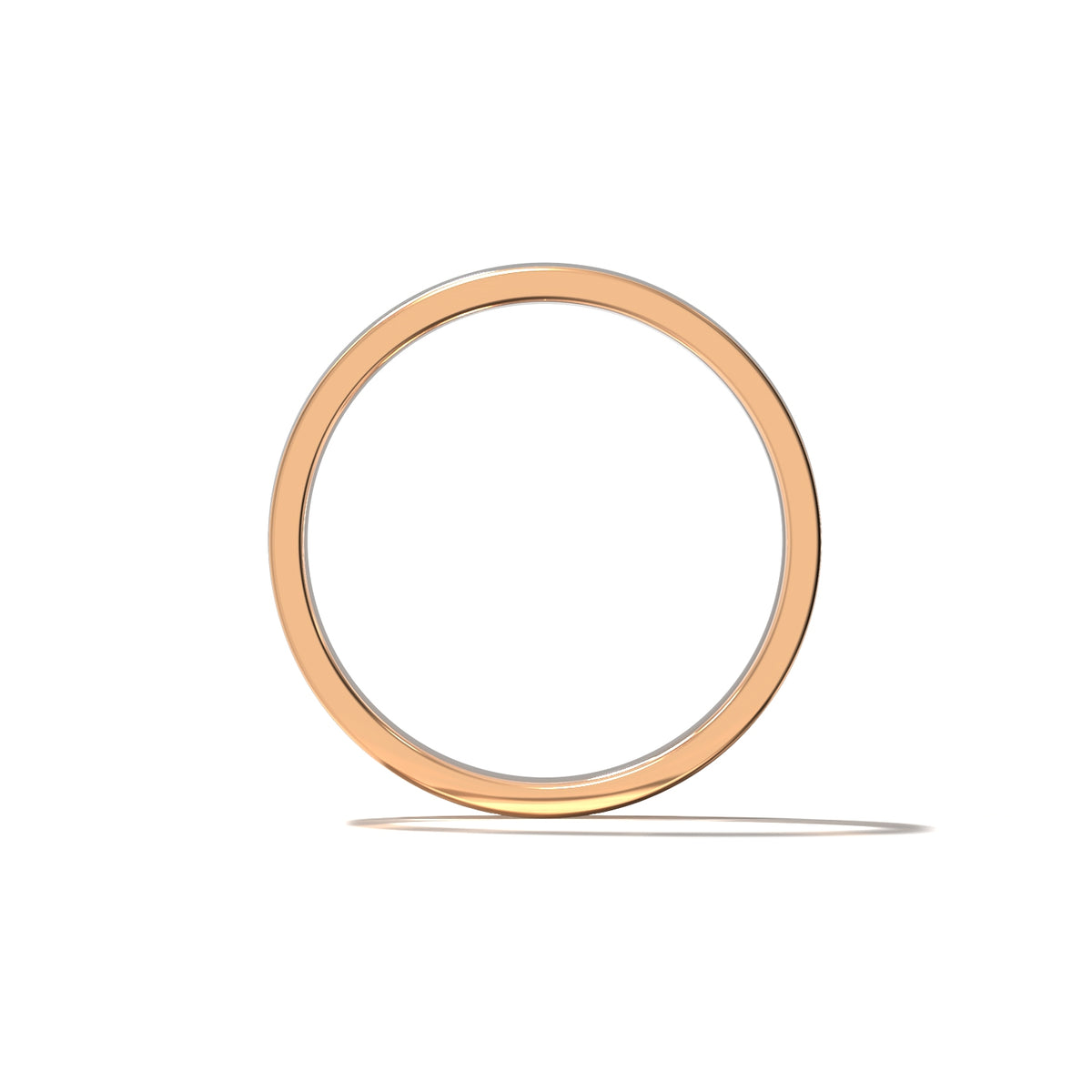 HIS CONTEMPORARY WEDDING BAND - 3.5MM