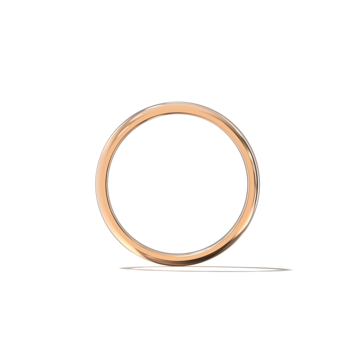 HER CLASSIC WEDDING BAND - 2.5MM
