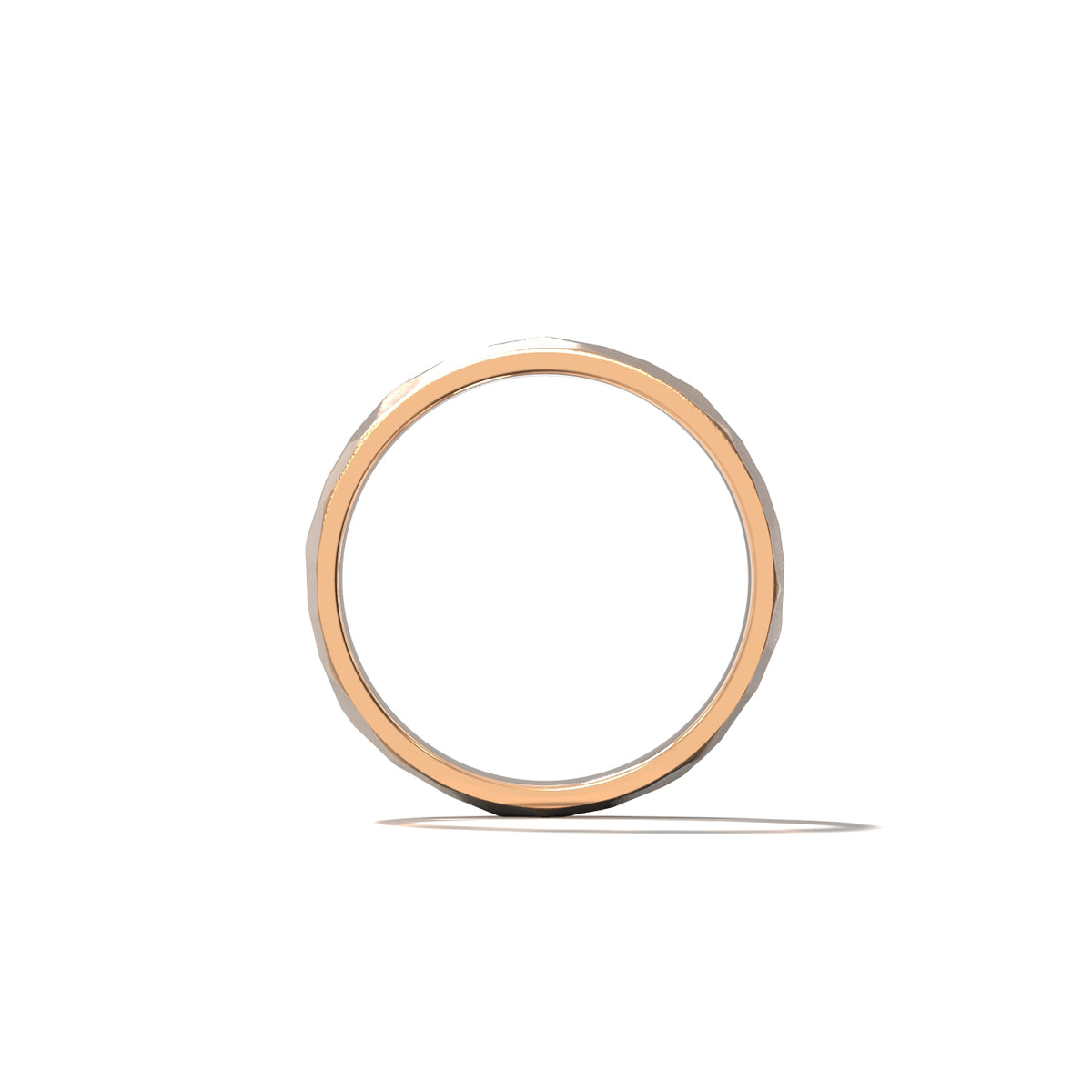 HER HAMMERED WEDDING BAND