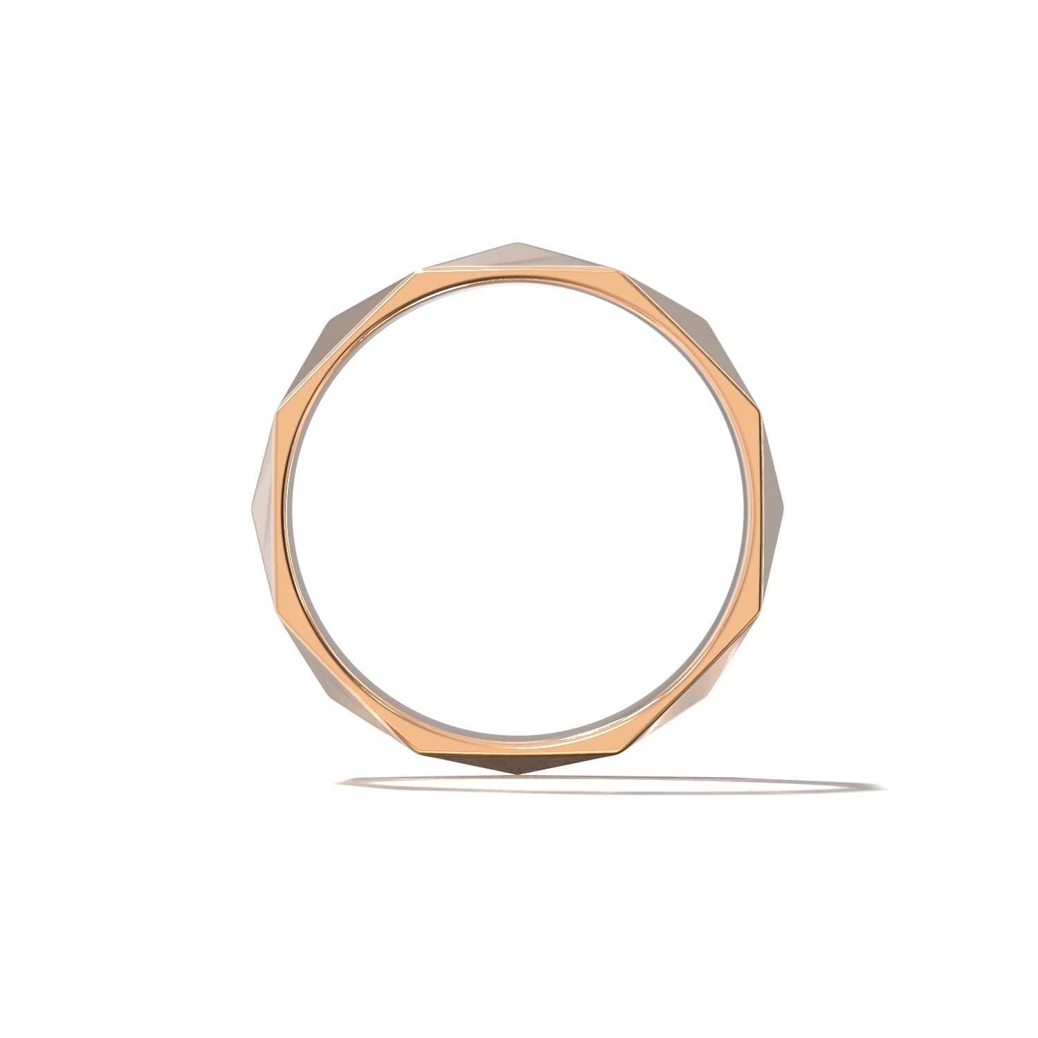 HIS SCULPTED WEDDING BAND
