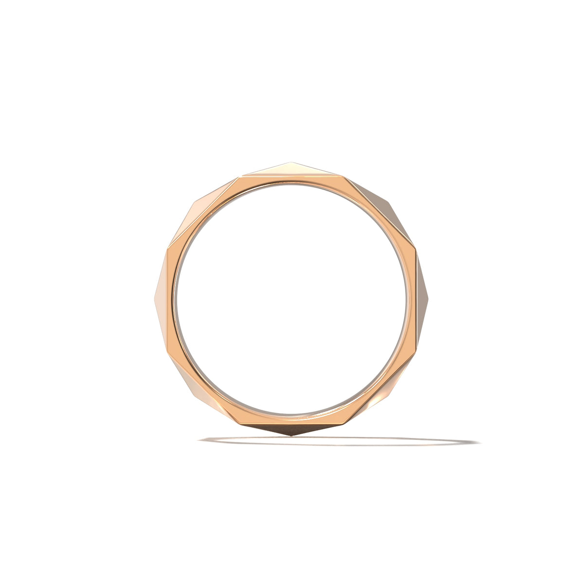HER SCULPTED WEDDING BAND