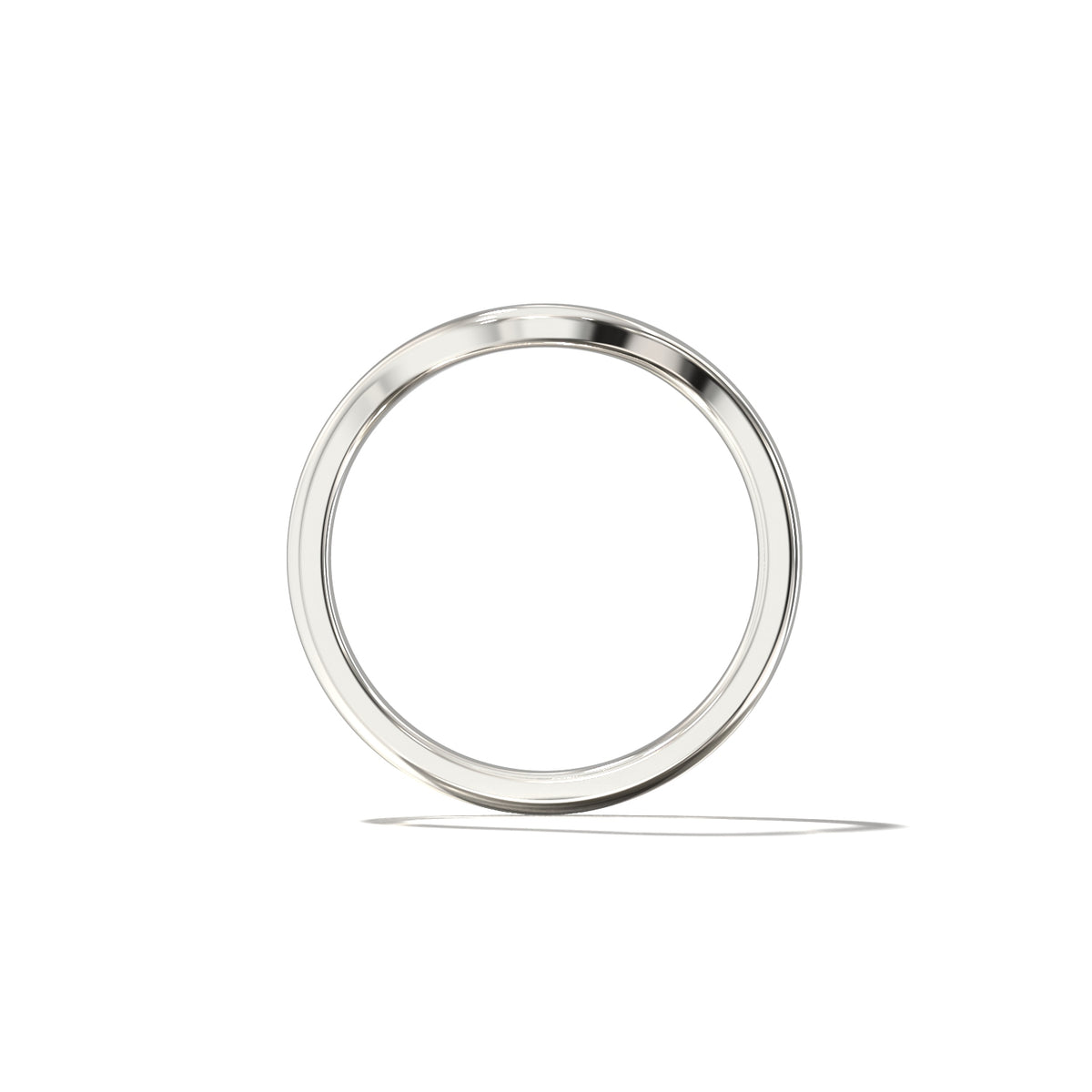 HER CONTOUR WEDDING BAND