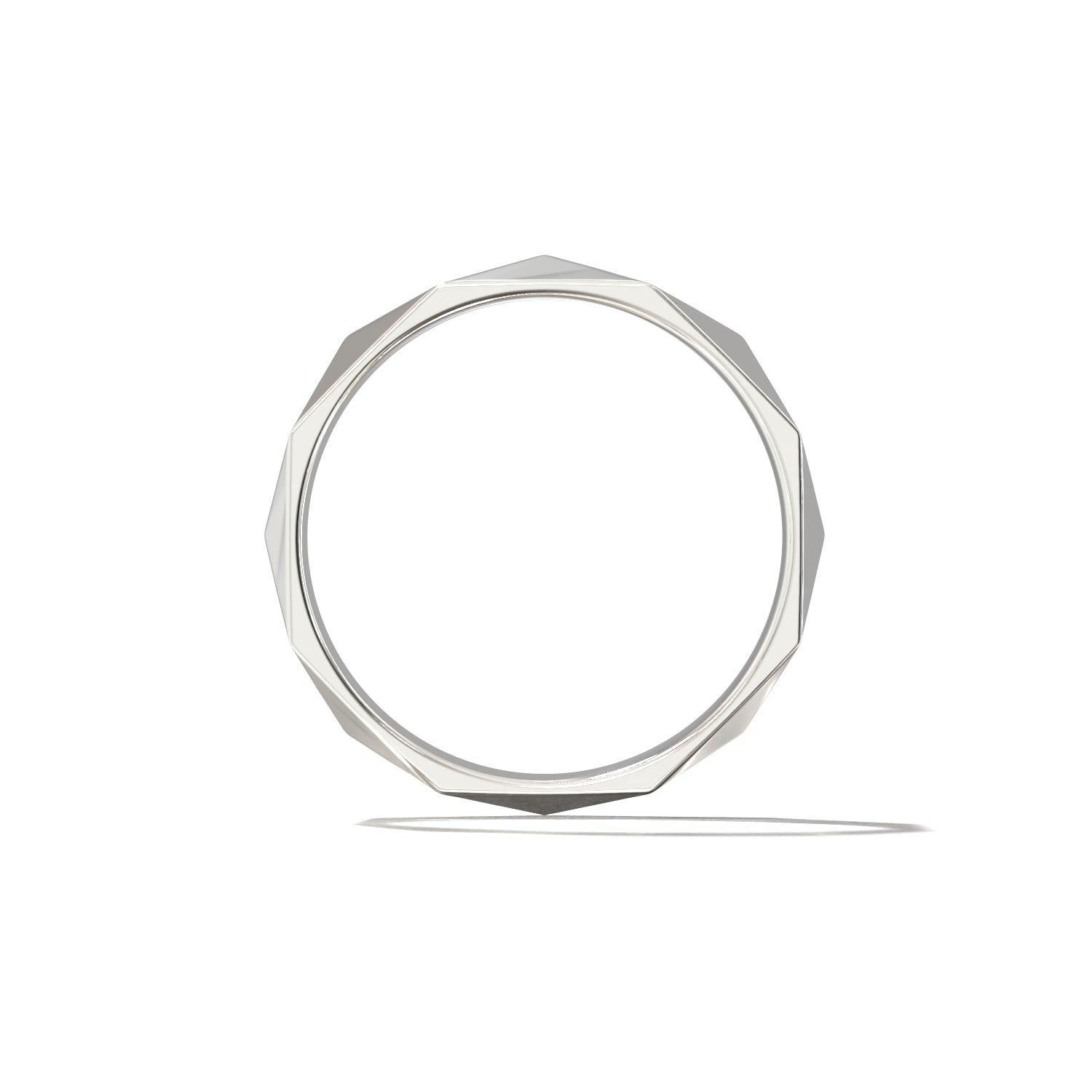 HIS SCULPTED WEDDING BAND