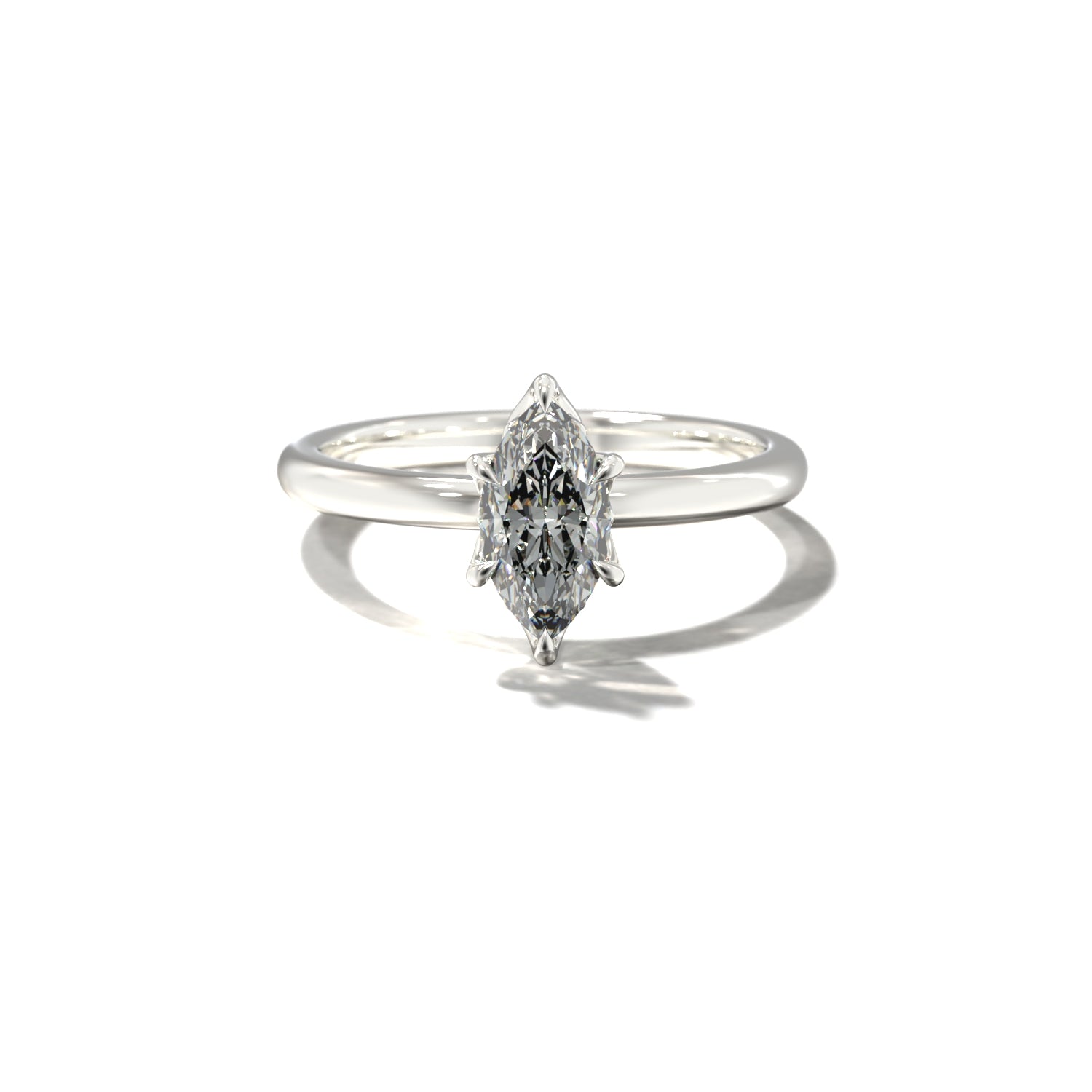 MARQUISE TULIP SOLITAIRE