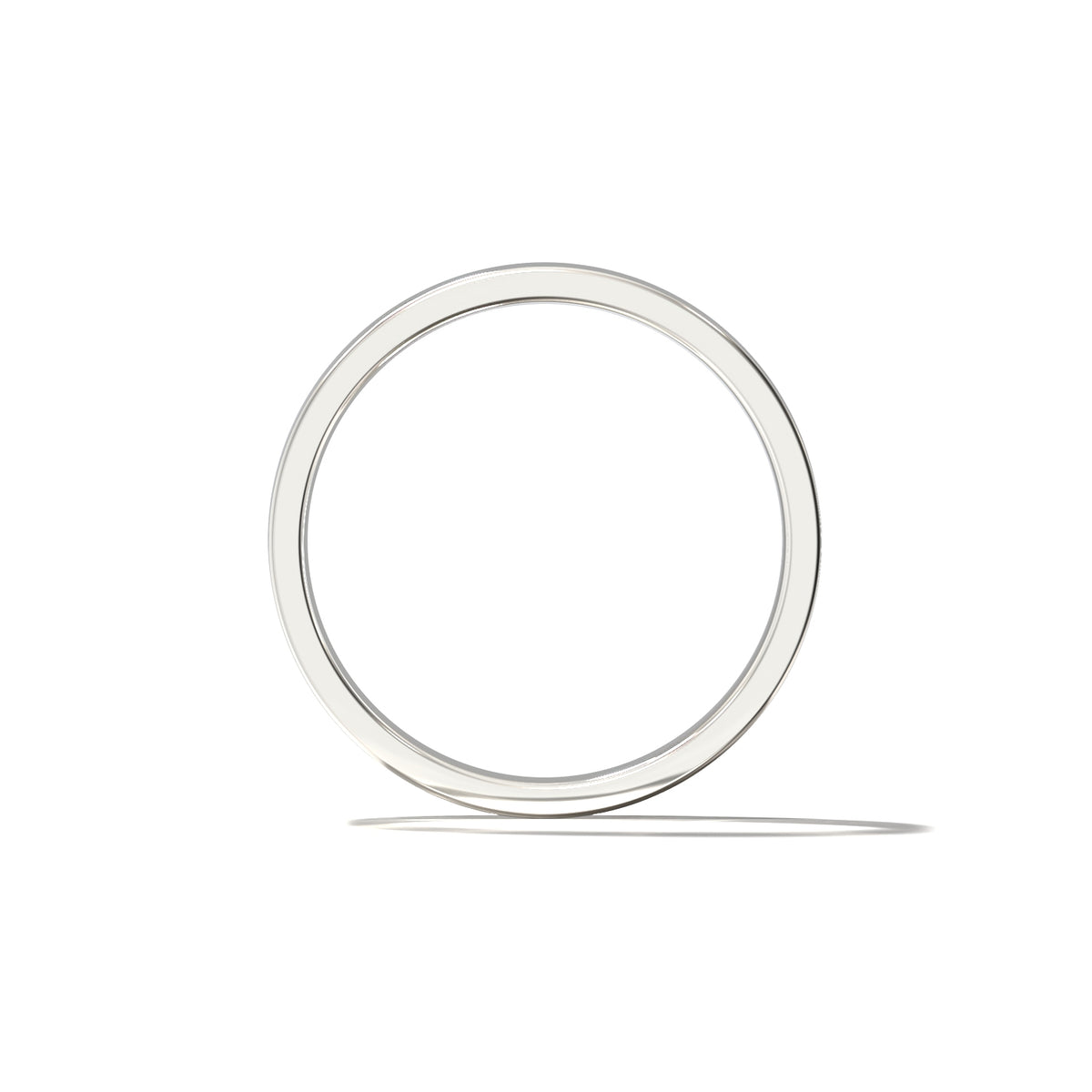 HIS CONTEMPORARY WEDDING BAND - 4MM