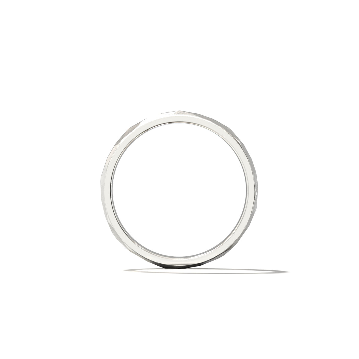 HER HAMMERED WEDDING BAND