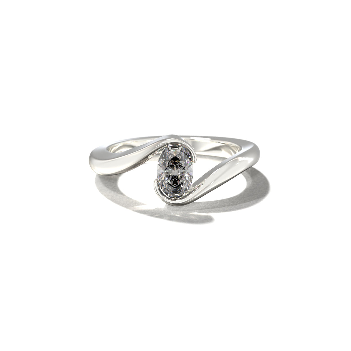 OVAL BYPASS SOLITAIRE