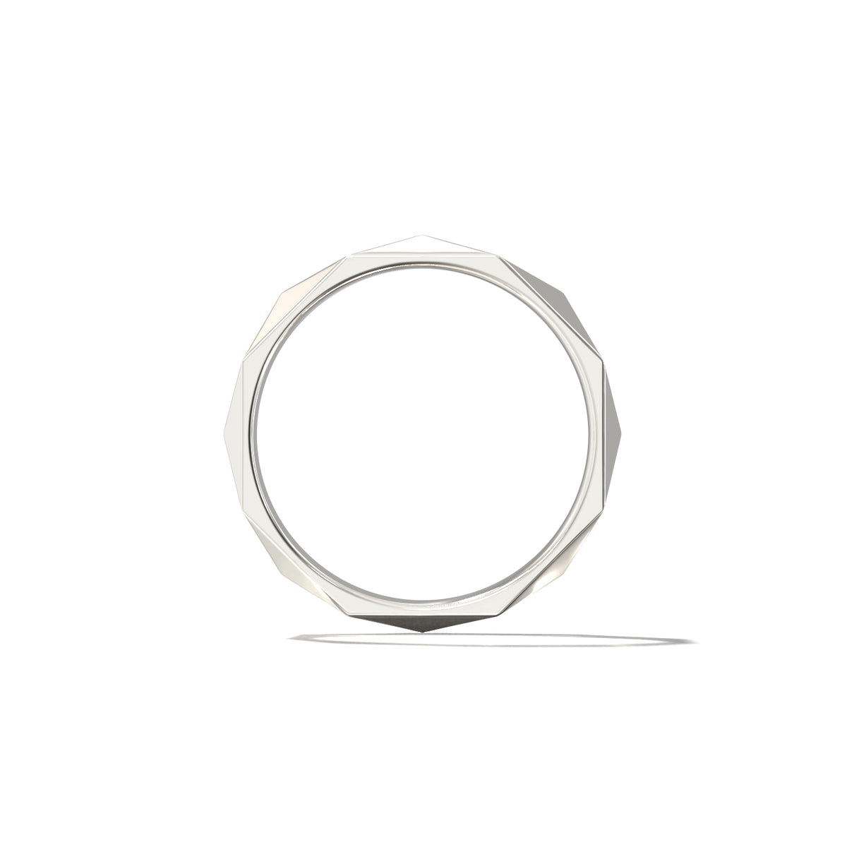 HER SCULPTED WEDDING BAND