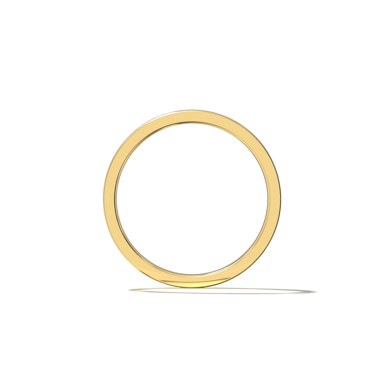 HER CONTEMPORARY WEDDING BAND - 2MM