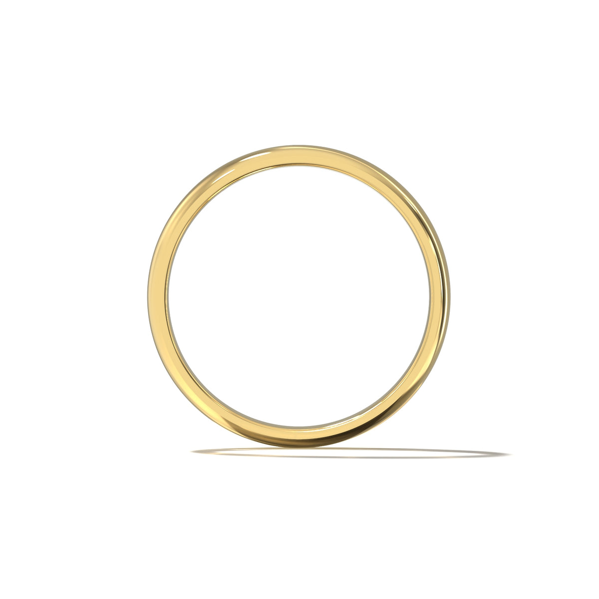 HIS CLASSIC WEDDING BAND - 3.5MM