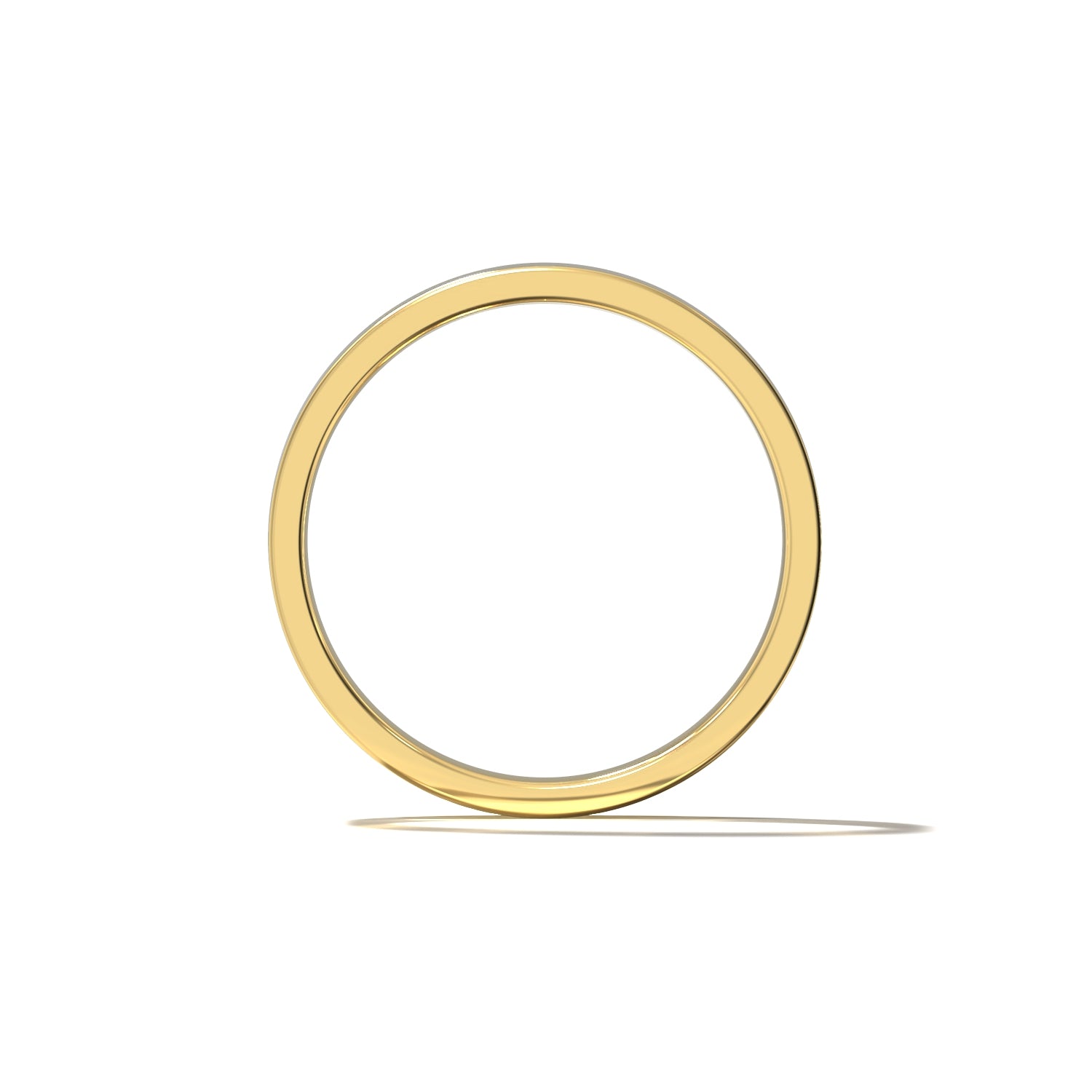 HIS CONTEMPORARY WEDDING BAND - 3.5MM