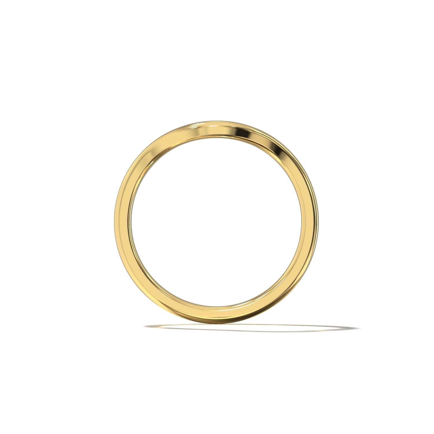 HER CONTOUR WEDDING BAND