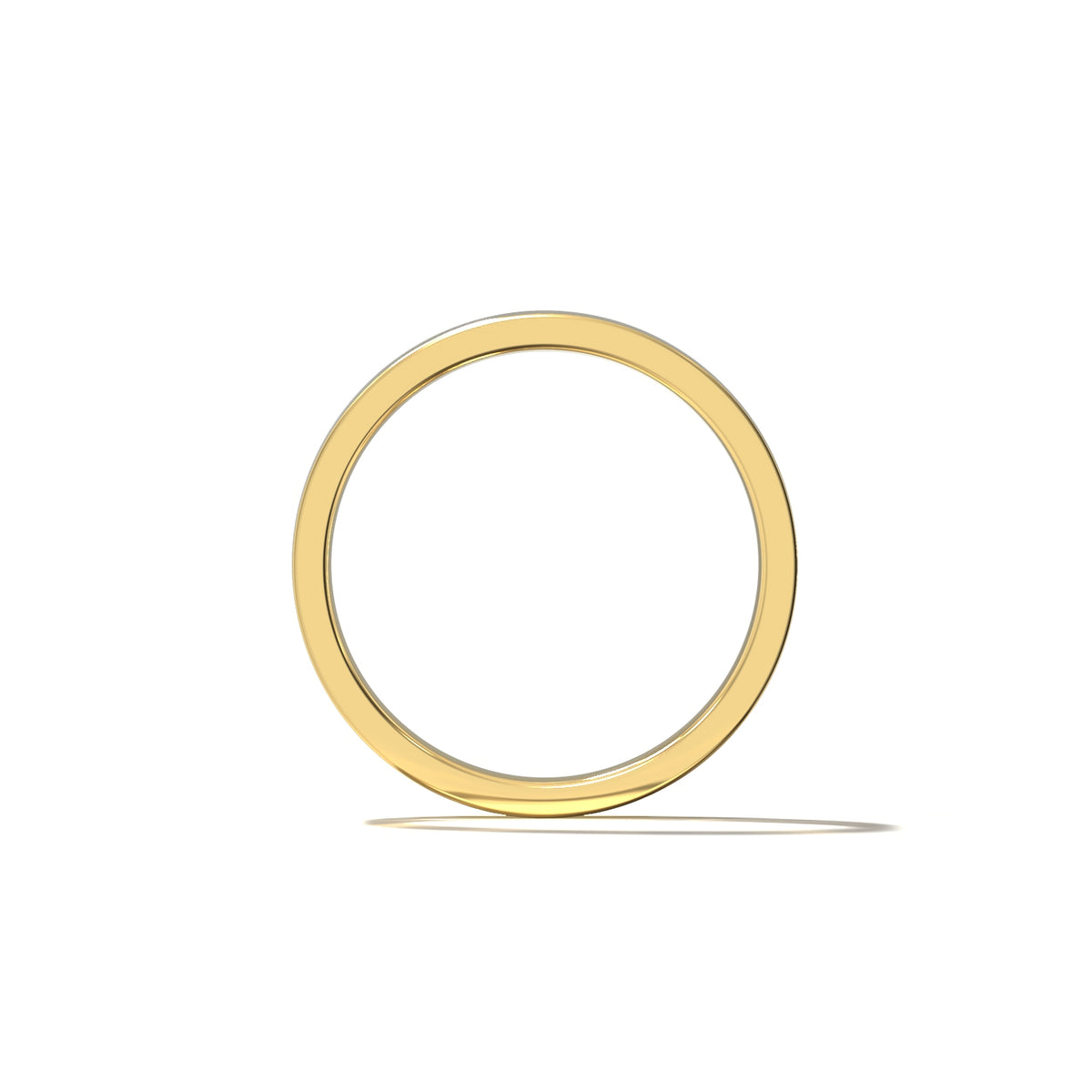 HER CONTEMPORARY WEDDING BAND - 3MM