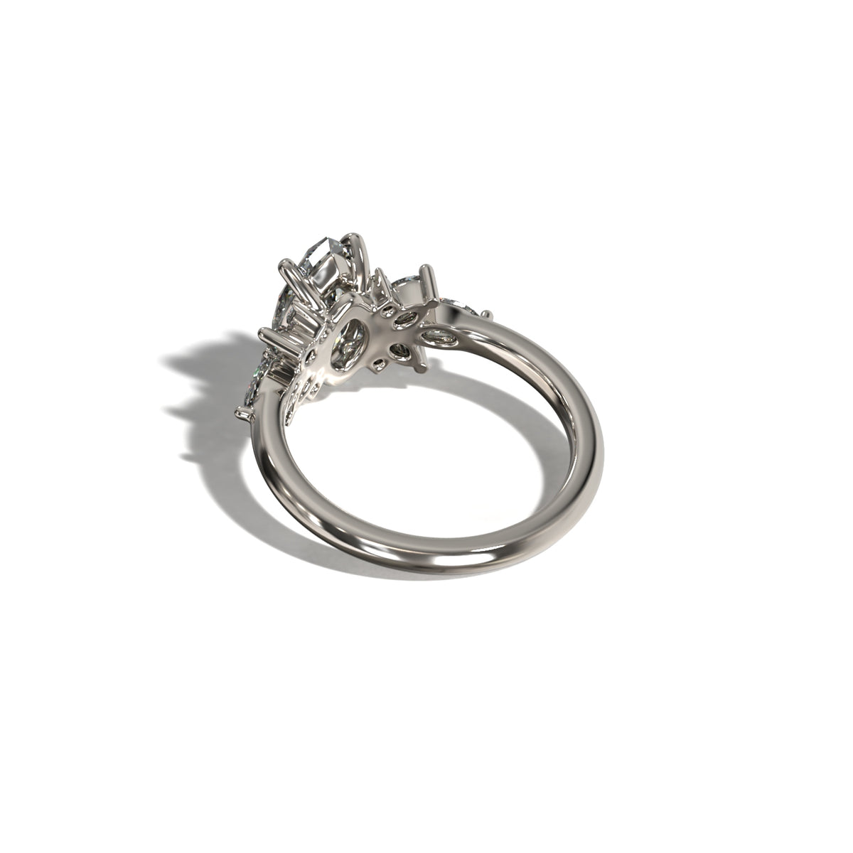 MARQUISE FLORAL CLUSTER