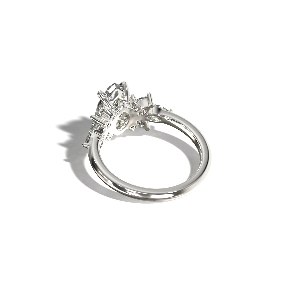 MARQUISE FLORAL CLUSTER