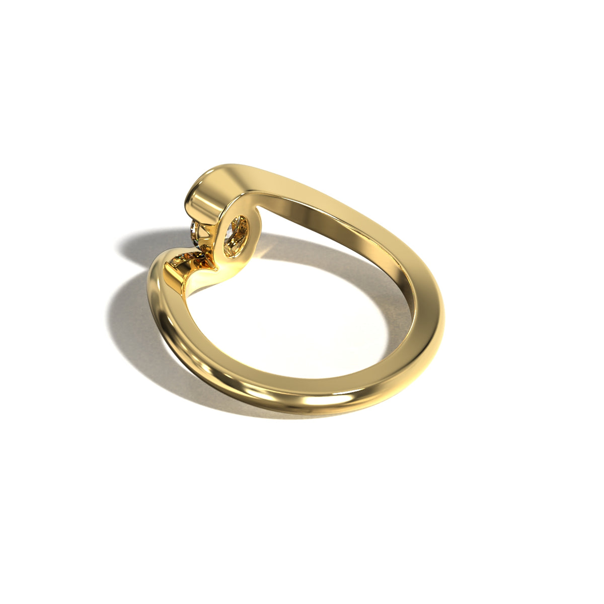 OVAL BYPASS SOLITAIRE