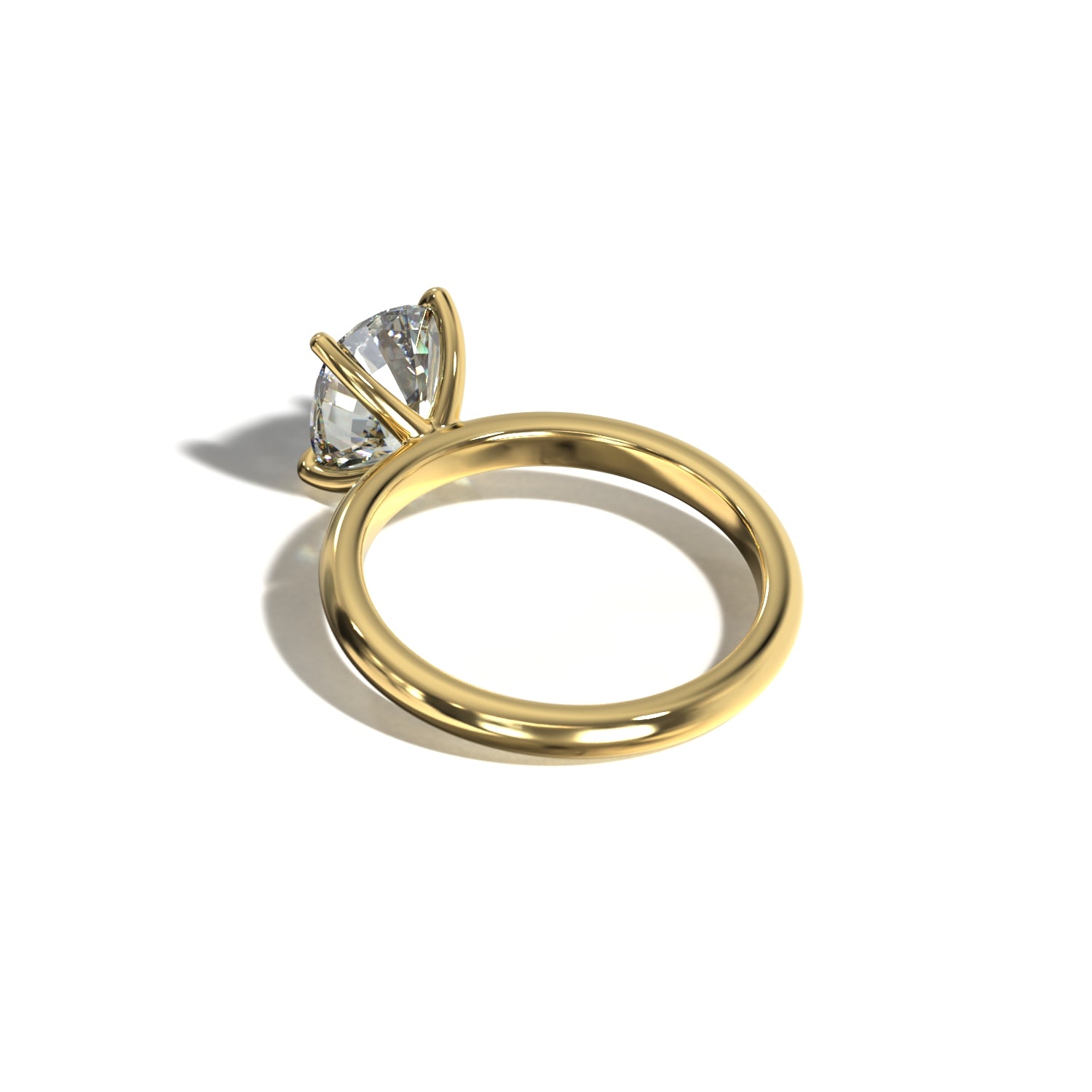 ELONGATED CUSHION SOLITAIRE